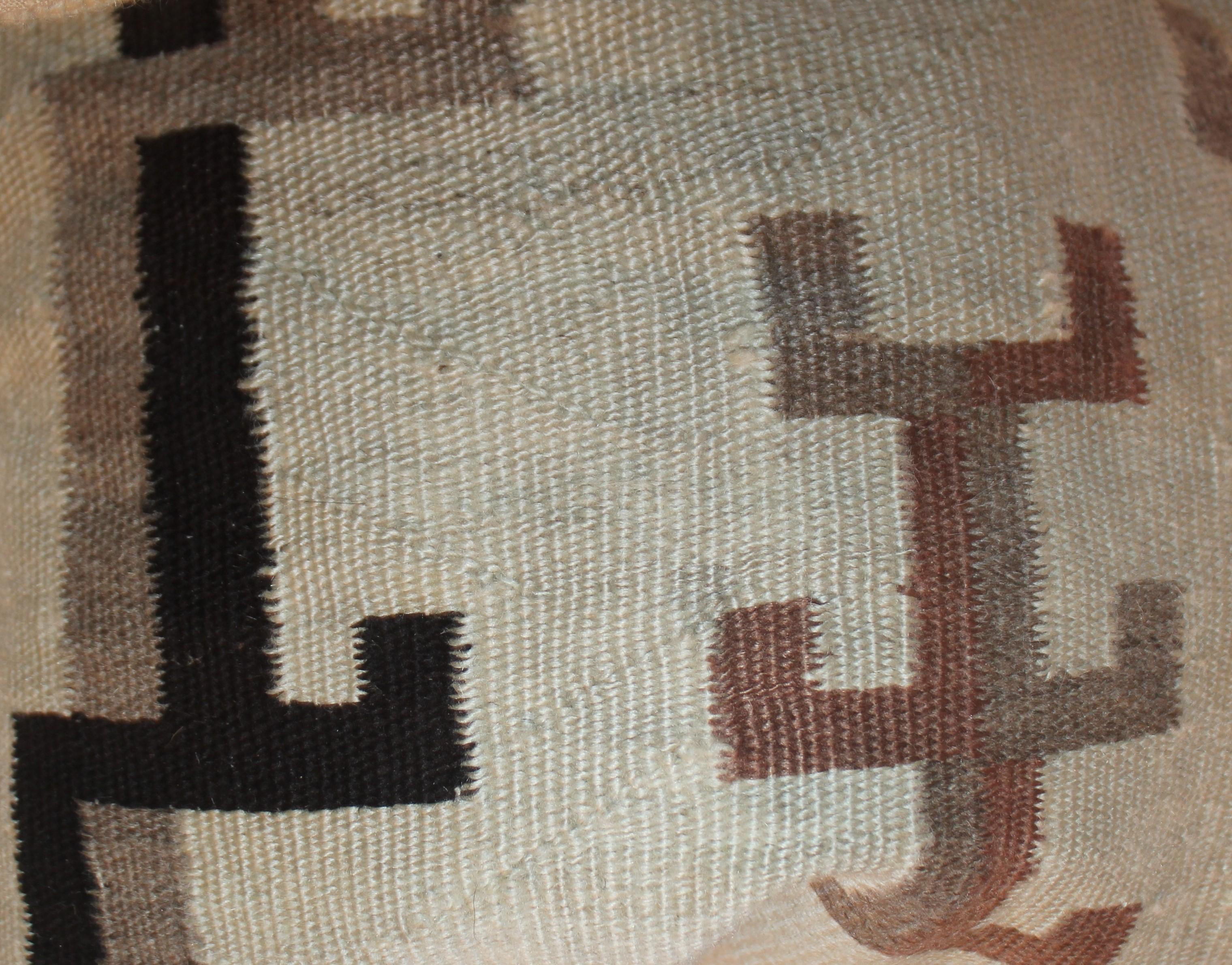 American Collection of Three Navajo Indian Weaving Pillows