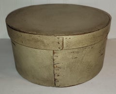 Collection of Three Original Painted 19thc Pantry Boxes