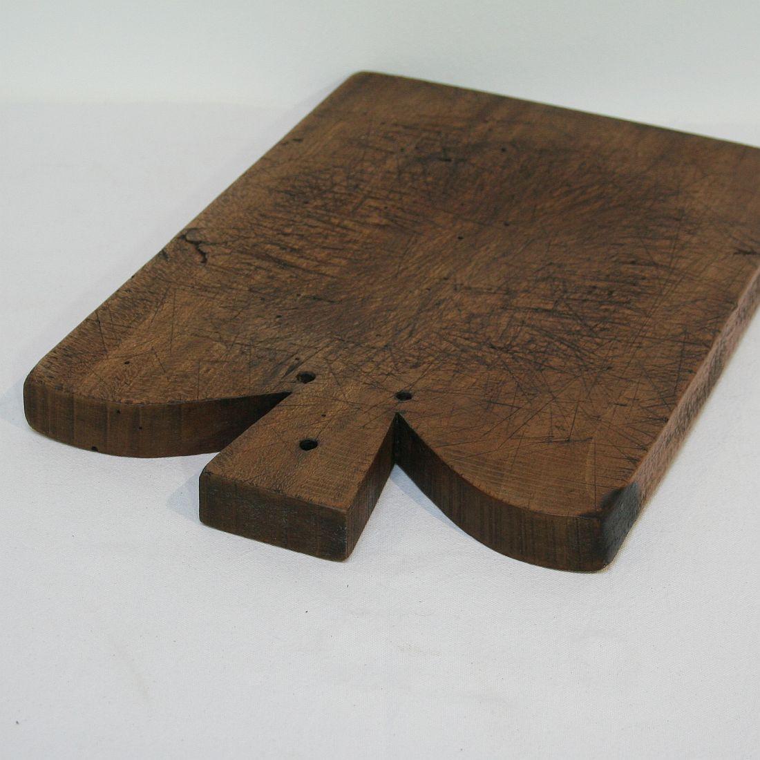 Collection of Three Rare French 19th Century, Wooden Chopping / Cutting Boards 7