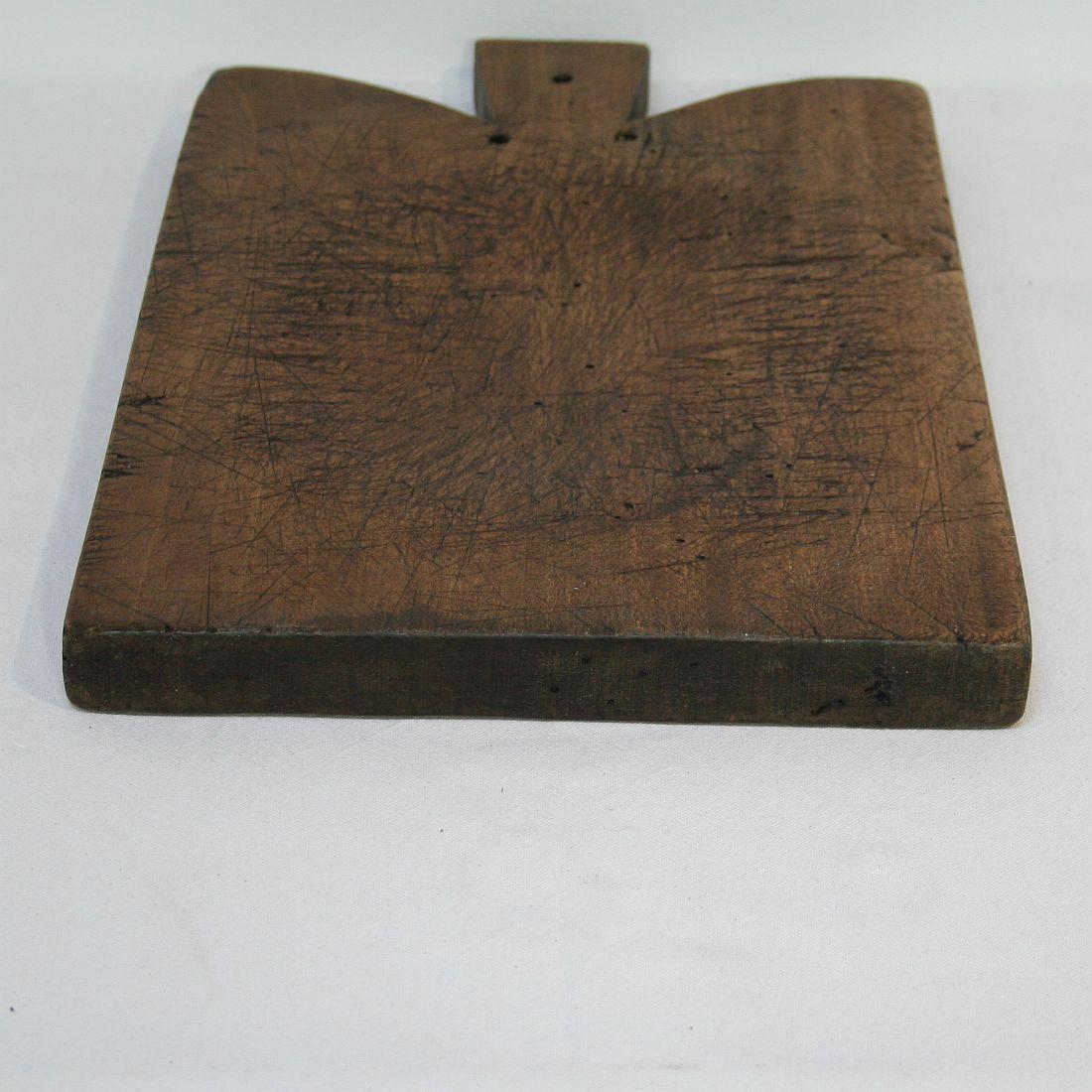 Collection of Three Rare French 19th Century, Wooden Chopping / Cutting Boards 8