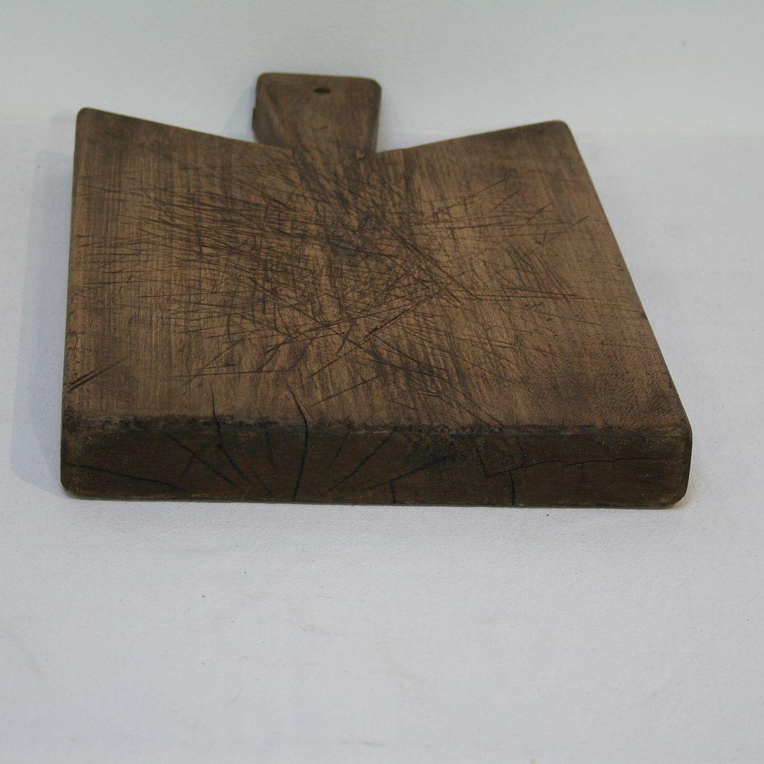 Collection of Three Rare French 19th Century, Wooden Chopping or Cutting Boards 15