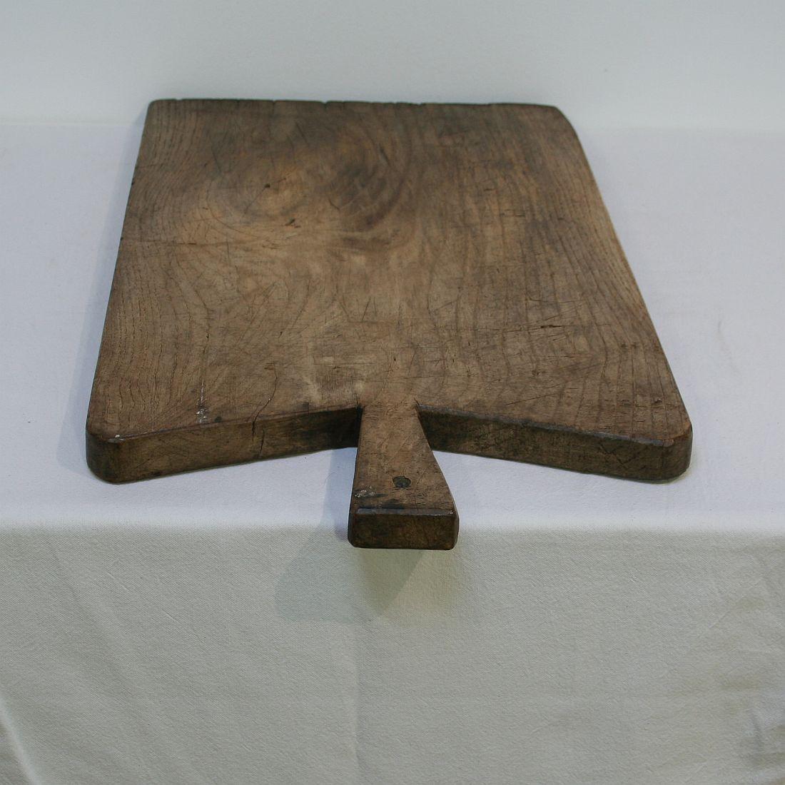 Collection of Three Rare French 19th Century, Wooden Chopping or Cutting Boards 3