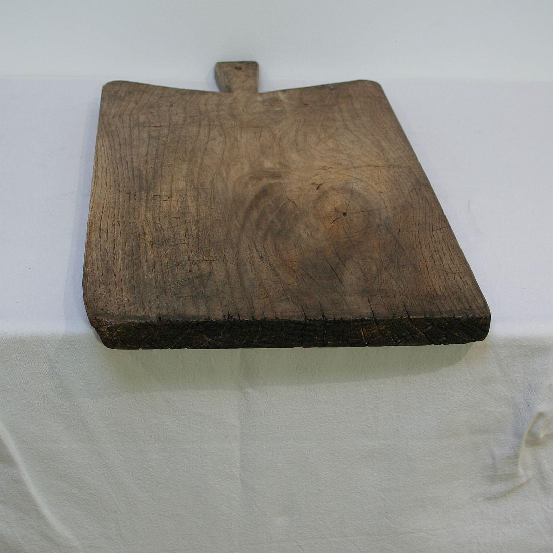 Collection of Three Rare French 19th Century, Wooden Chopping or Cutting Boards 4