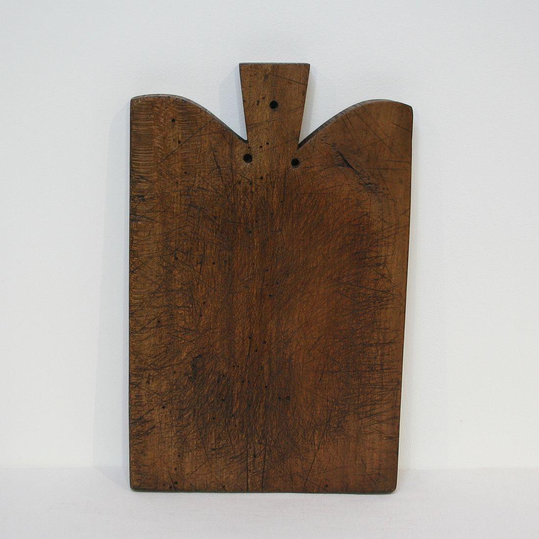 Collection of Three Rare French 19th Century, Wooden Chopping / Cutting Boards 5
