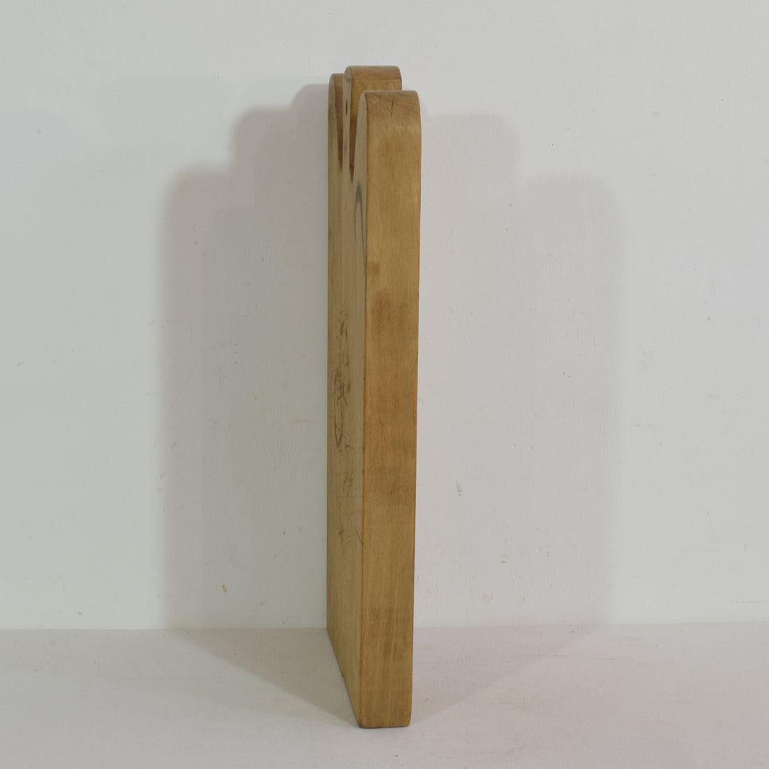 Collection of Three Rare French, 19th Century, Wooden Chopping or Cutting Boards 7