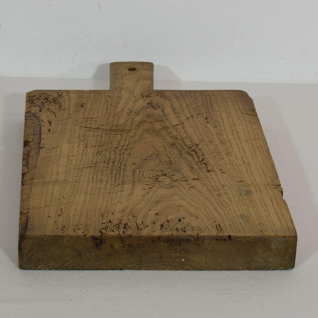 Collection of Three Rare French, 19th Century, Wooden Chopping or Cutting Boards 7