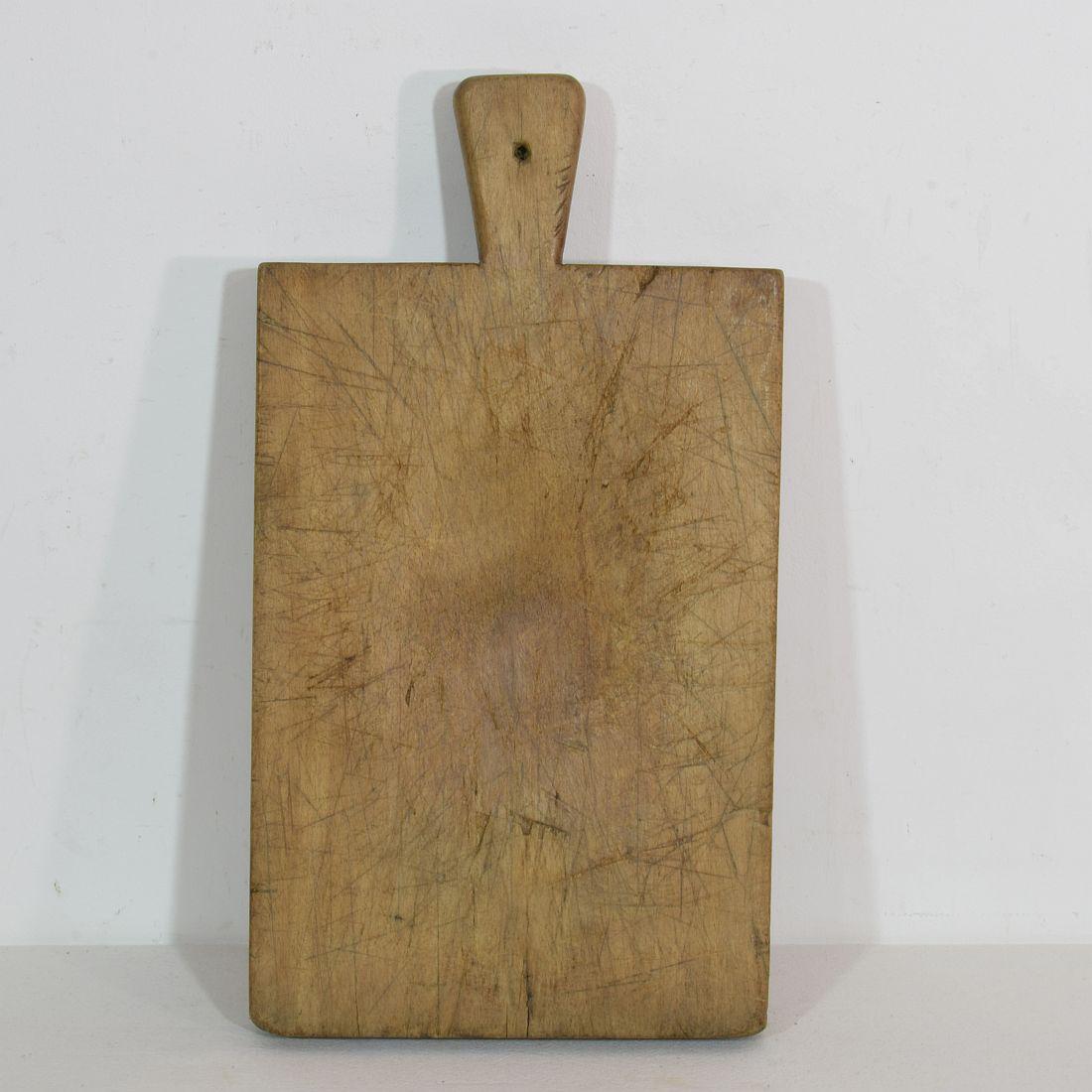 Collection of Three Rare French, 19th Century, Wooden Chopping or Cutting Boards 8