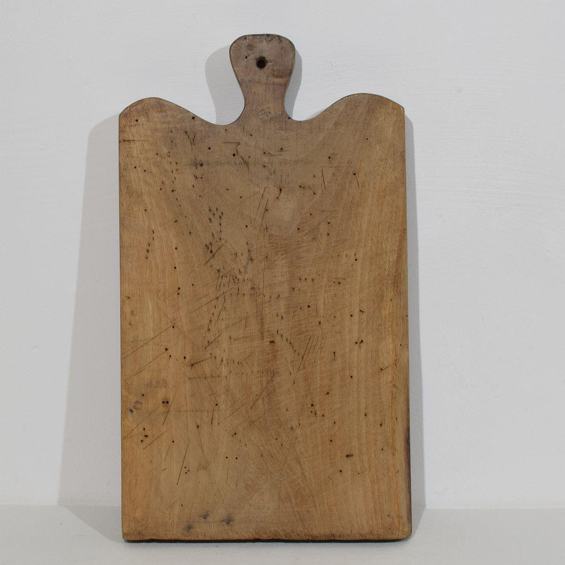 Collection of Three Rare French, 19th Century, Wooden Chopping or Cutting Boards 8
