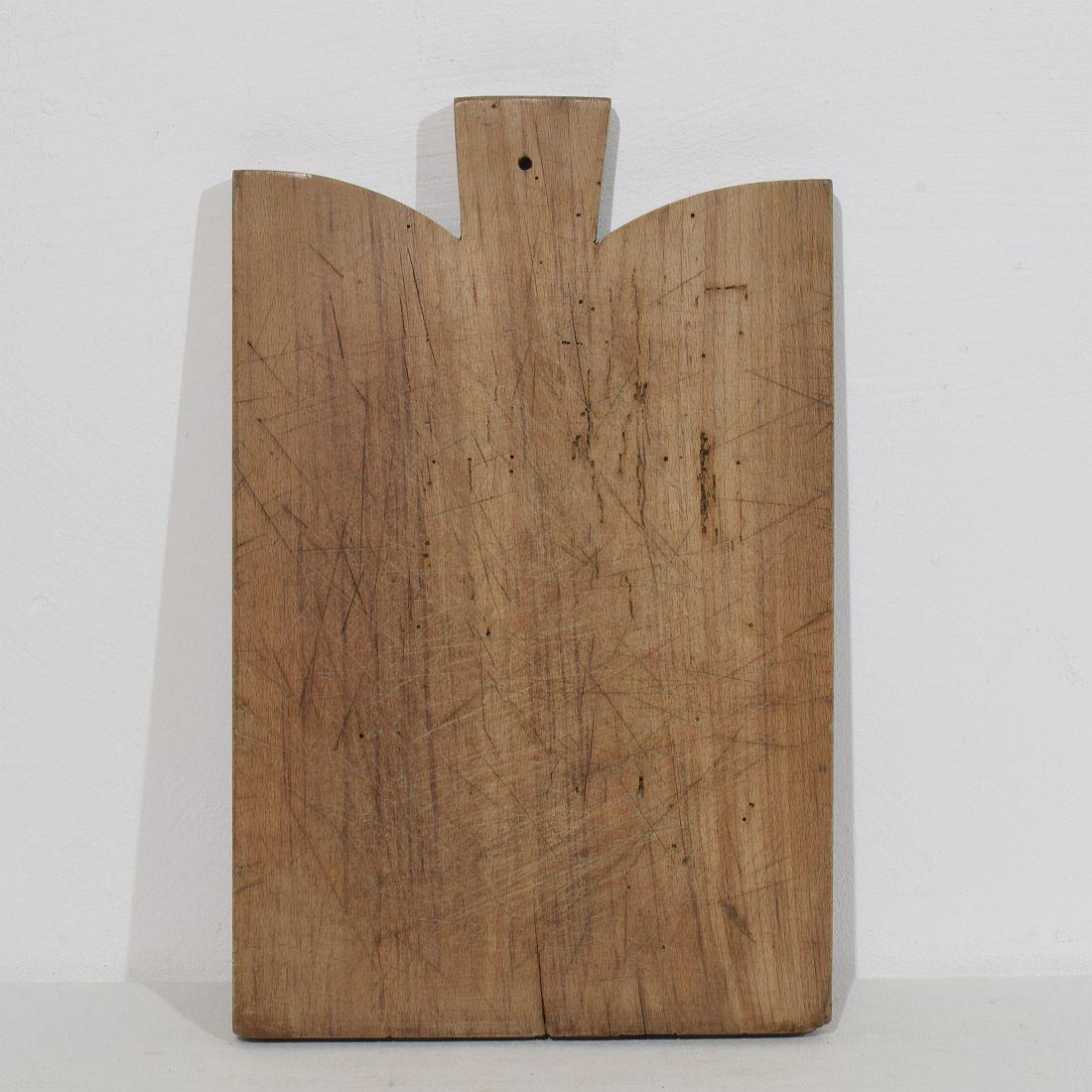 Collection of Three Rare French, 19th Century, Wooden Chopping or Cutting Boards For Sale 9