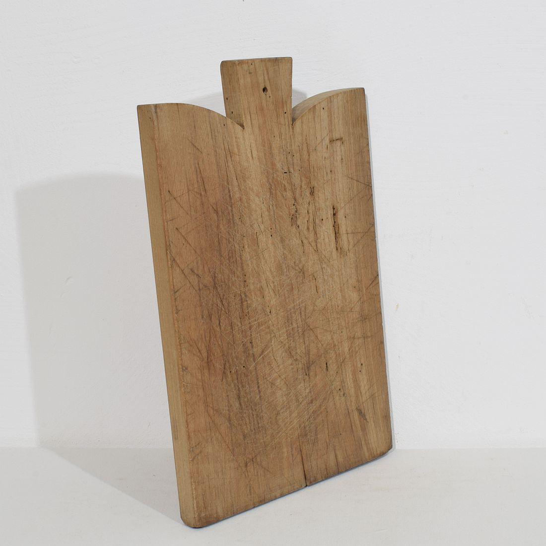 Collection of Three Rare French, 19th Century, Wooden Chopping or Cutting Boards For Sale 10