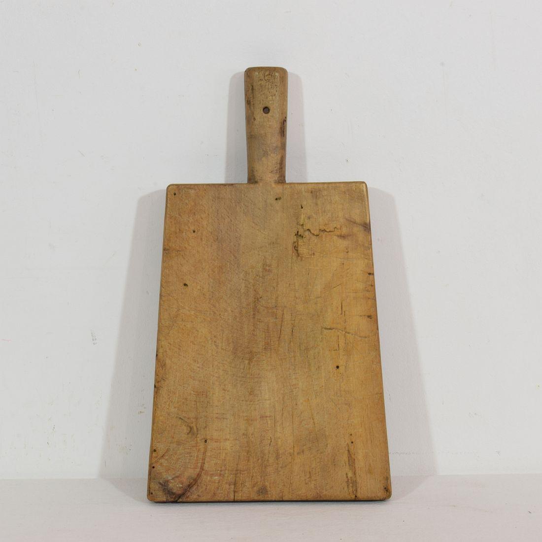 Collection of Three Rare French, 19th Century, Wooden Chopping or Cutting Boards 11