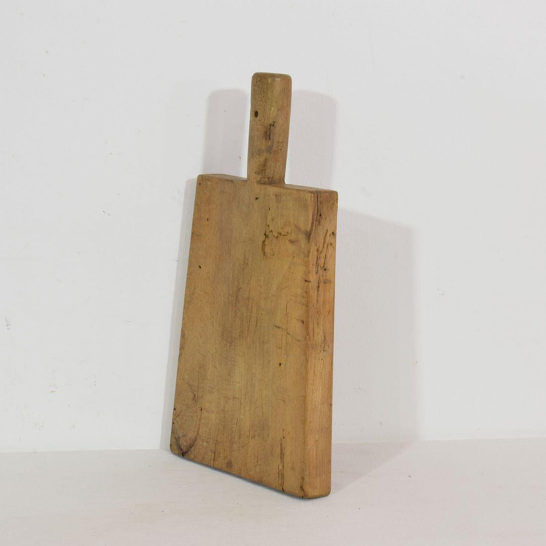 Collection of Three Rare French, 19th Century, Wooden Chopping or Cutting Boards 12