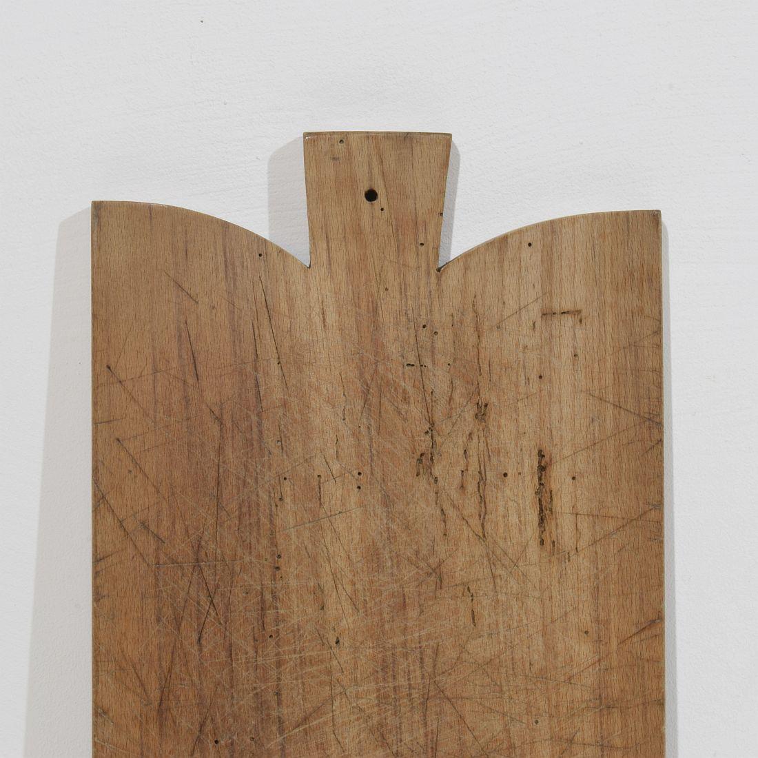 Collection of Three Rare French, 19th Century, Wooden Chopping or Cutting Boards For Sale 12