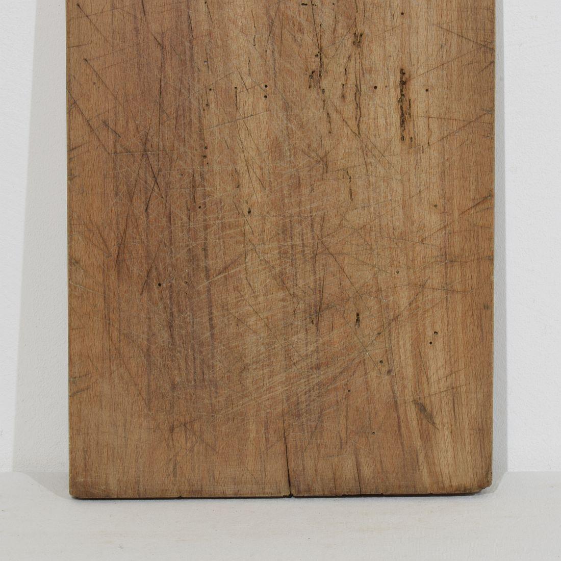 Collection of Three Rare French, 19th Century, Wooden Chopping or Cutting Boards For Sale 13