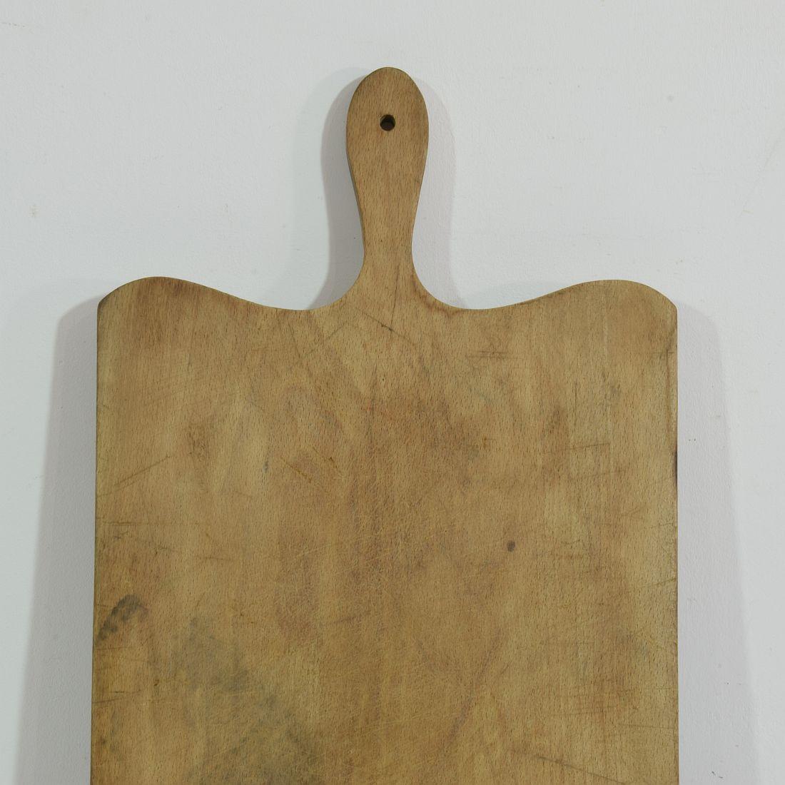 Collection of Three Rare French, 19th Century, Wooden Chopping or Cutting Boards 2