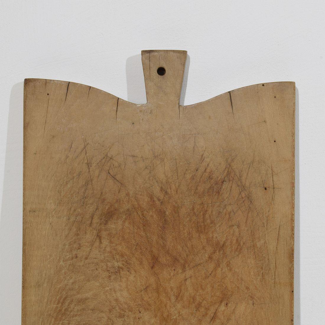 Collection of Three Rare French, 19th Century, Wooden Chopping or Cutting Boards For Sale 2