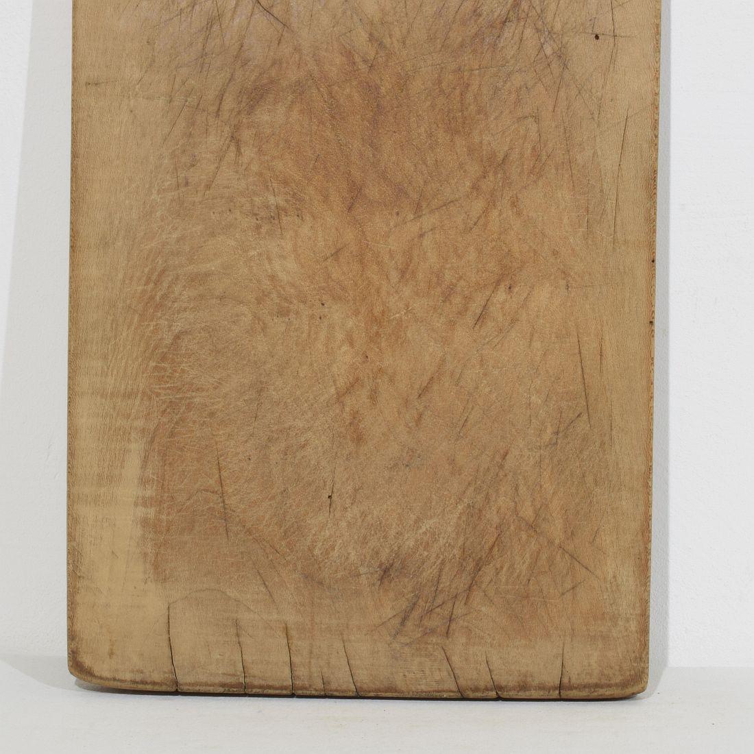 Collection of Three Rare French, 19th Century, Wooden Chopping or Cutting Boards For Sale 3