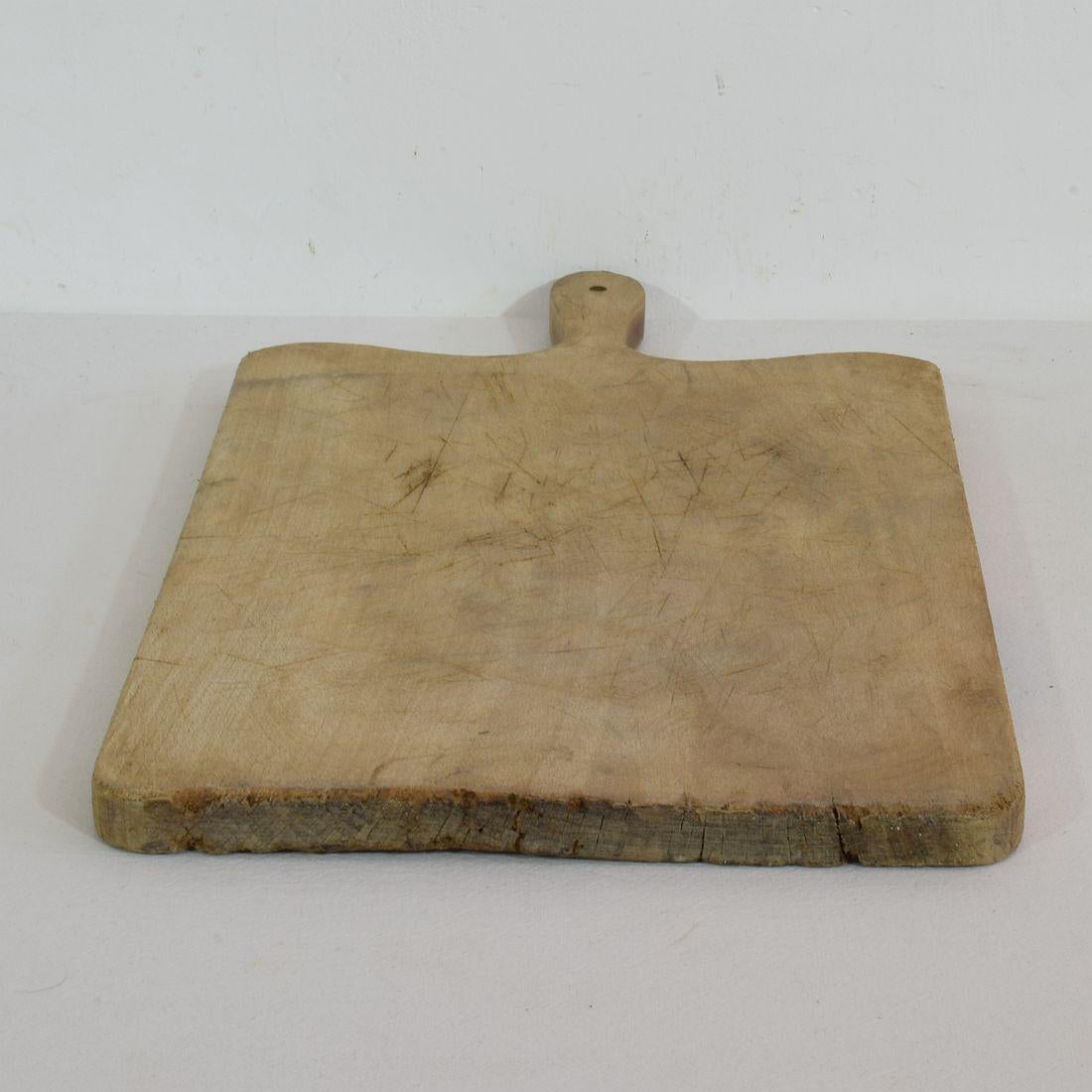 Collection of Three Rare French, 19th Century, Wooden Chopping or Cutting Boards 4