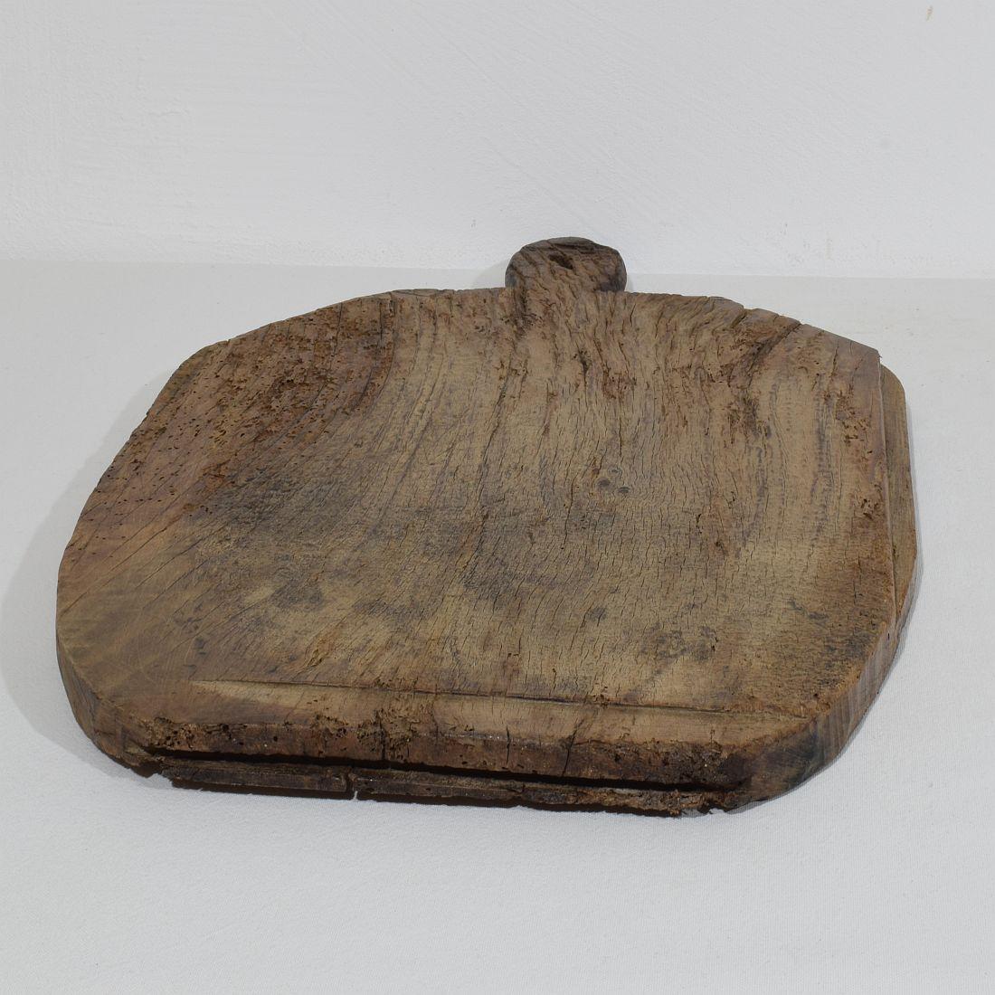 Collection of Three Rare French, 19th Century, Wooden Chopping or Cutting Boards 5