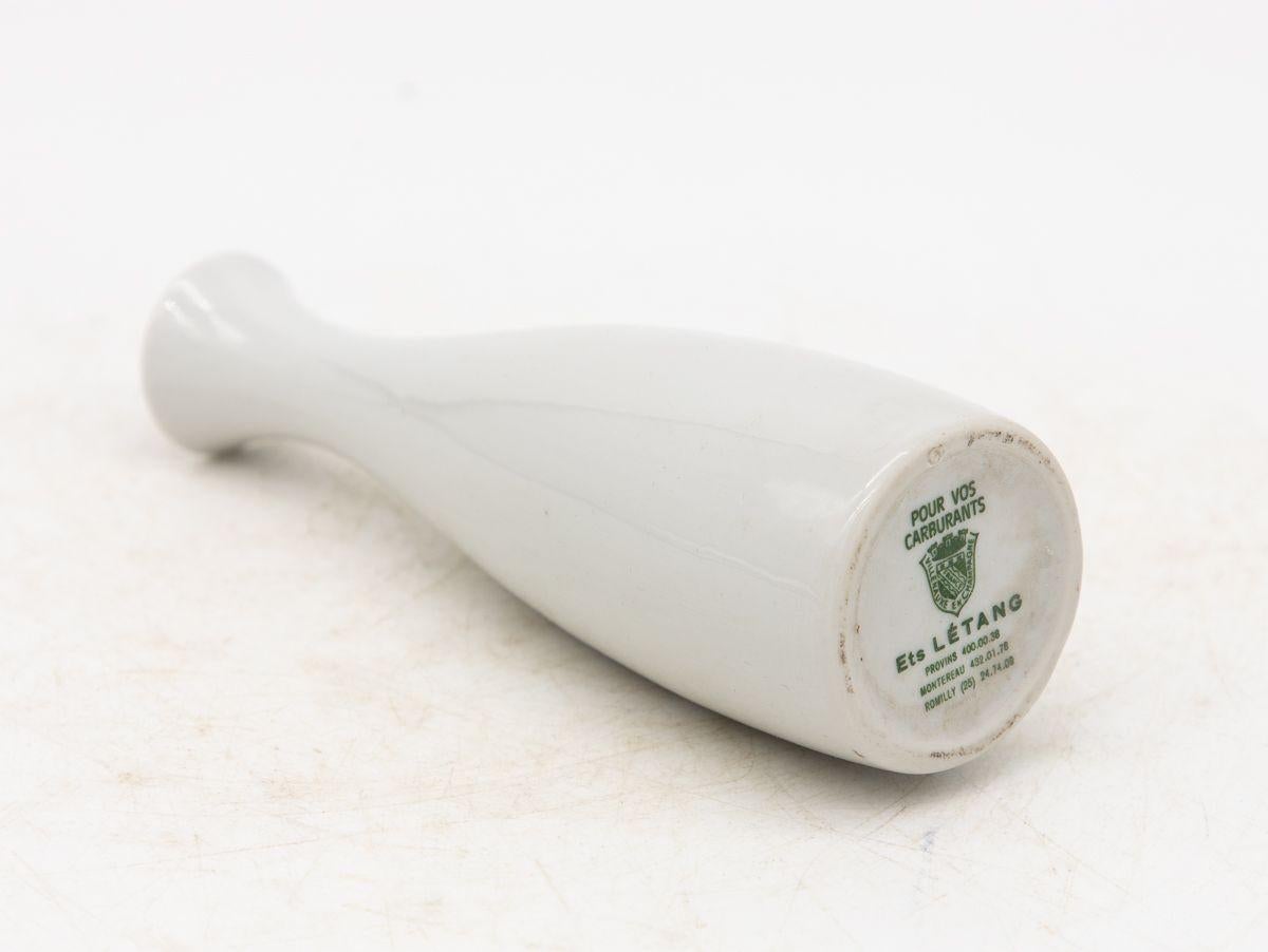 Collection of Three White Single Bud Vases, French Early 21st C. For Sale 1