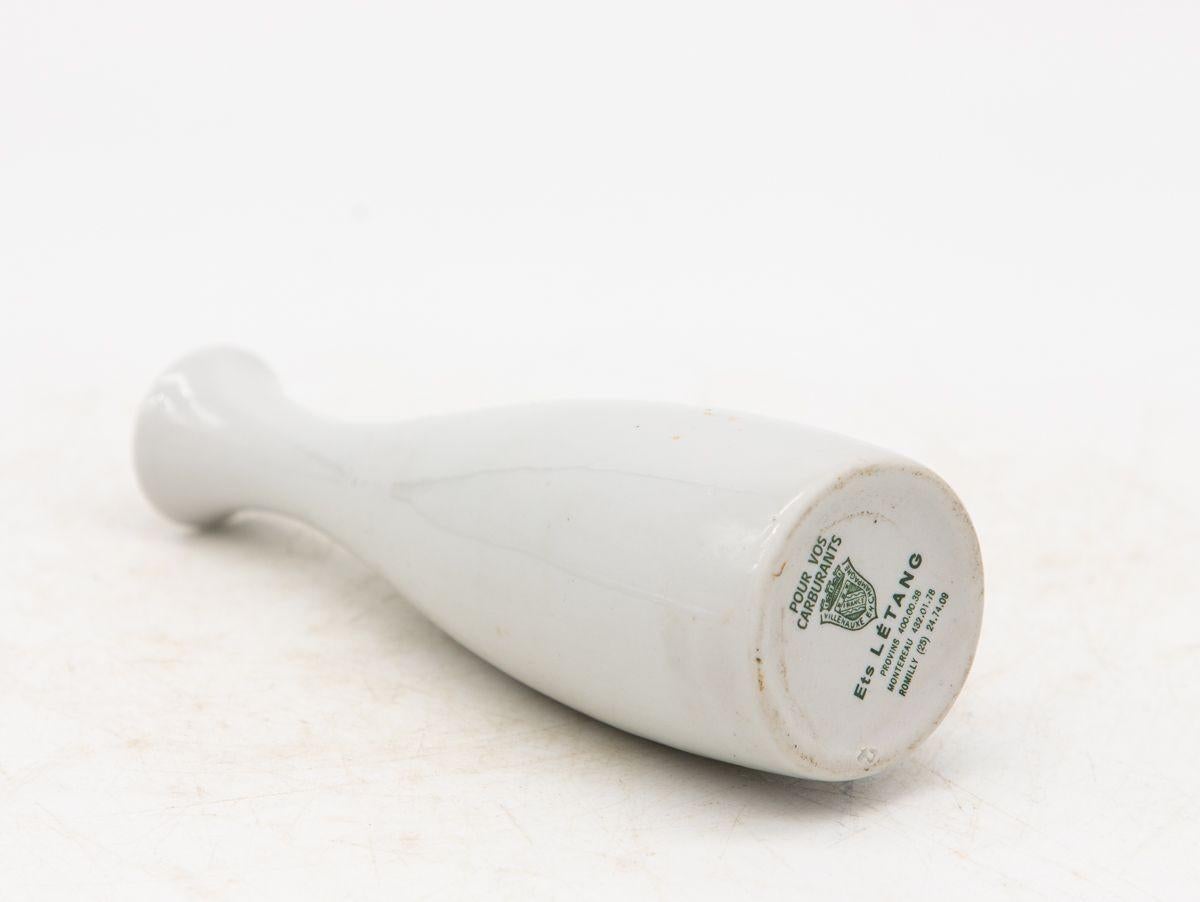 Collection of Three White Single Bud Vases, French Early 21st C. For Sale 1