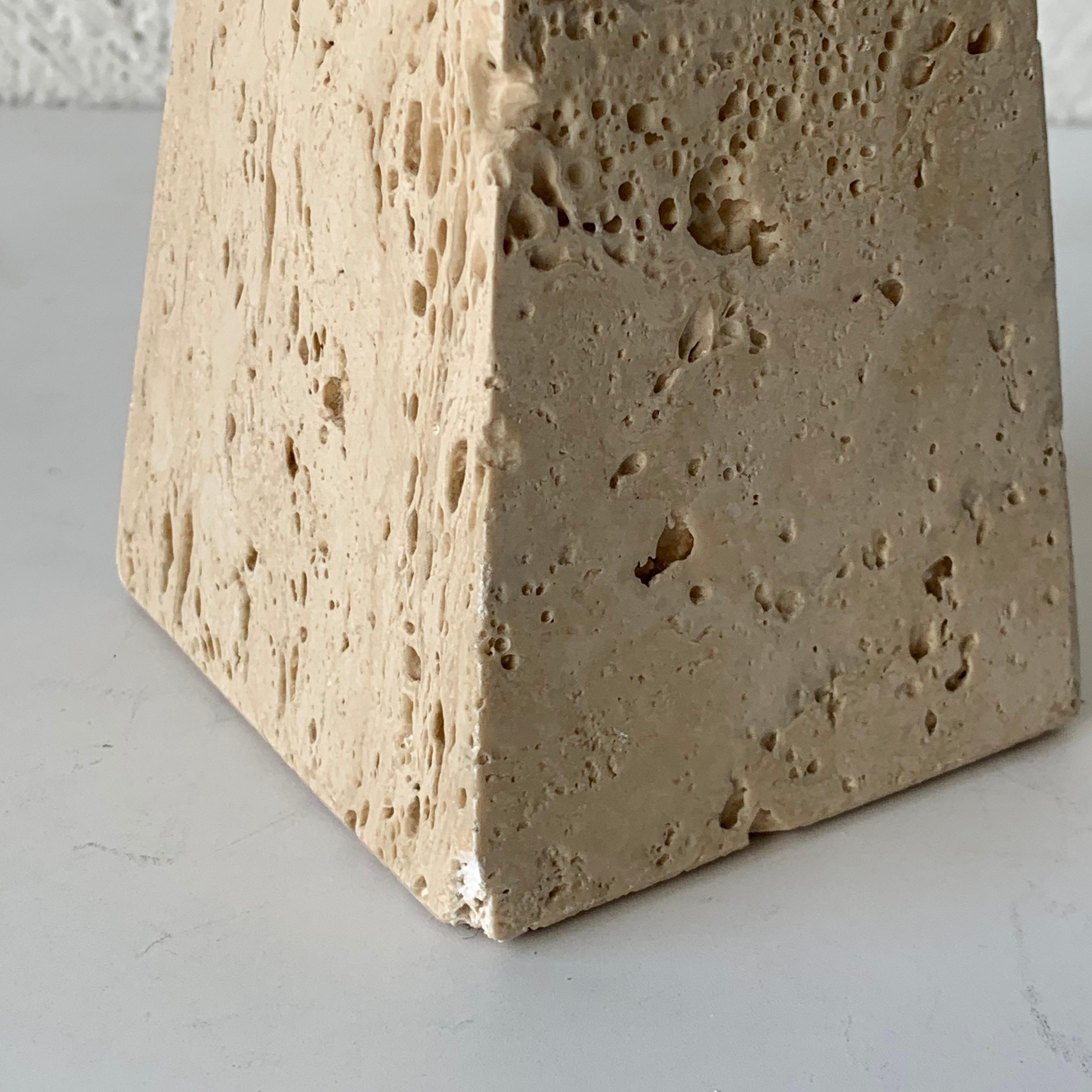 Collection of Travertine Objects by F. Lli Mannelli, for Raymor, Italy, 1960s 7