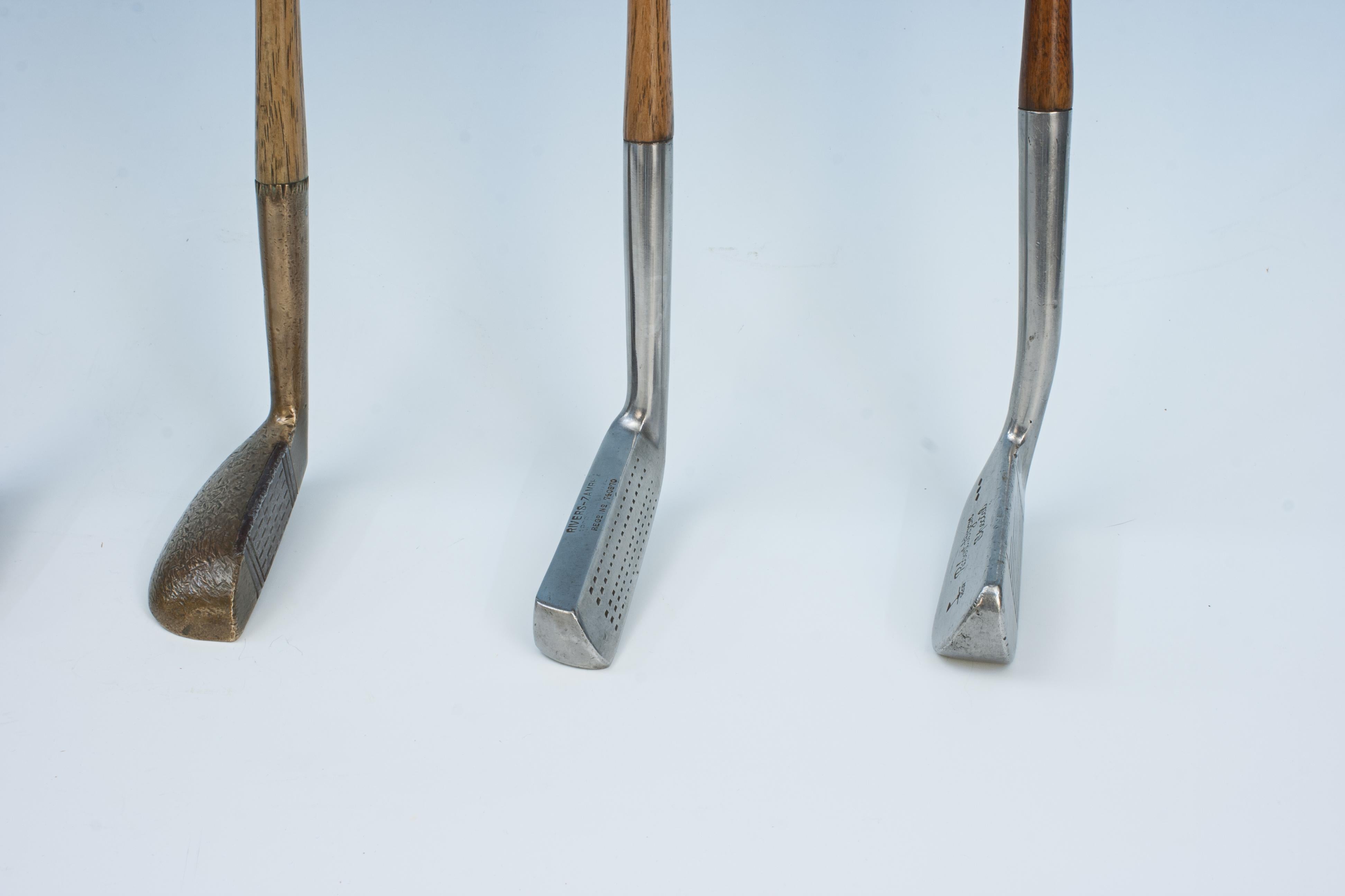 Collection'S di dodici putter in Hickory in vendita 4