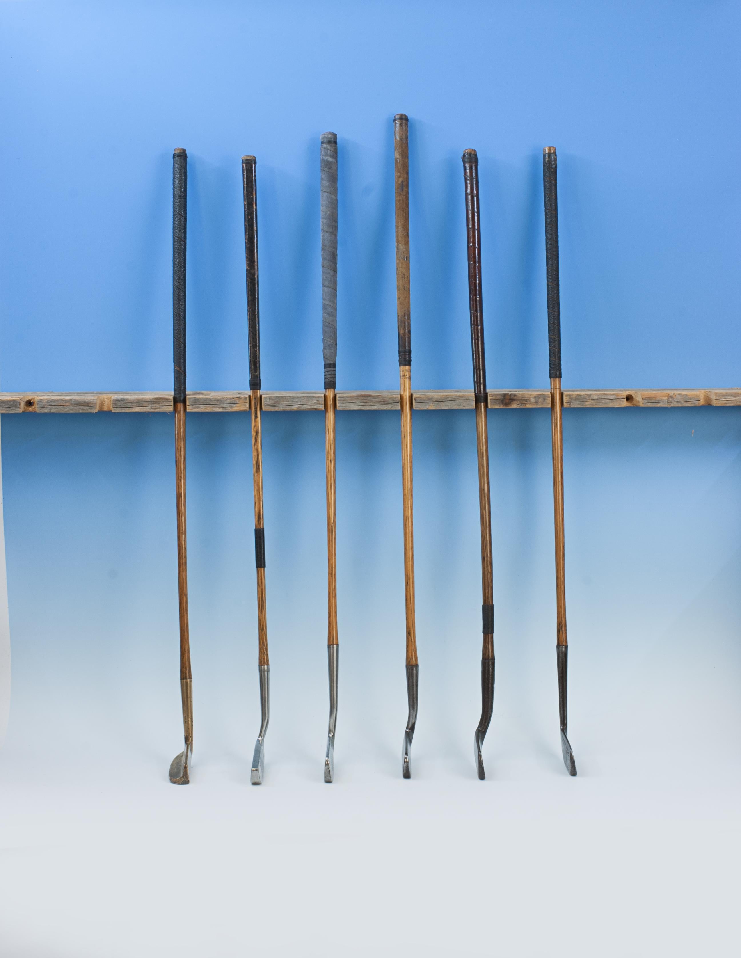 Collection'S di dodici putter in Hickory In condizioni buone in vendita a Oxfordshire, GB