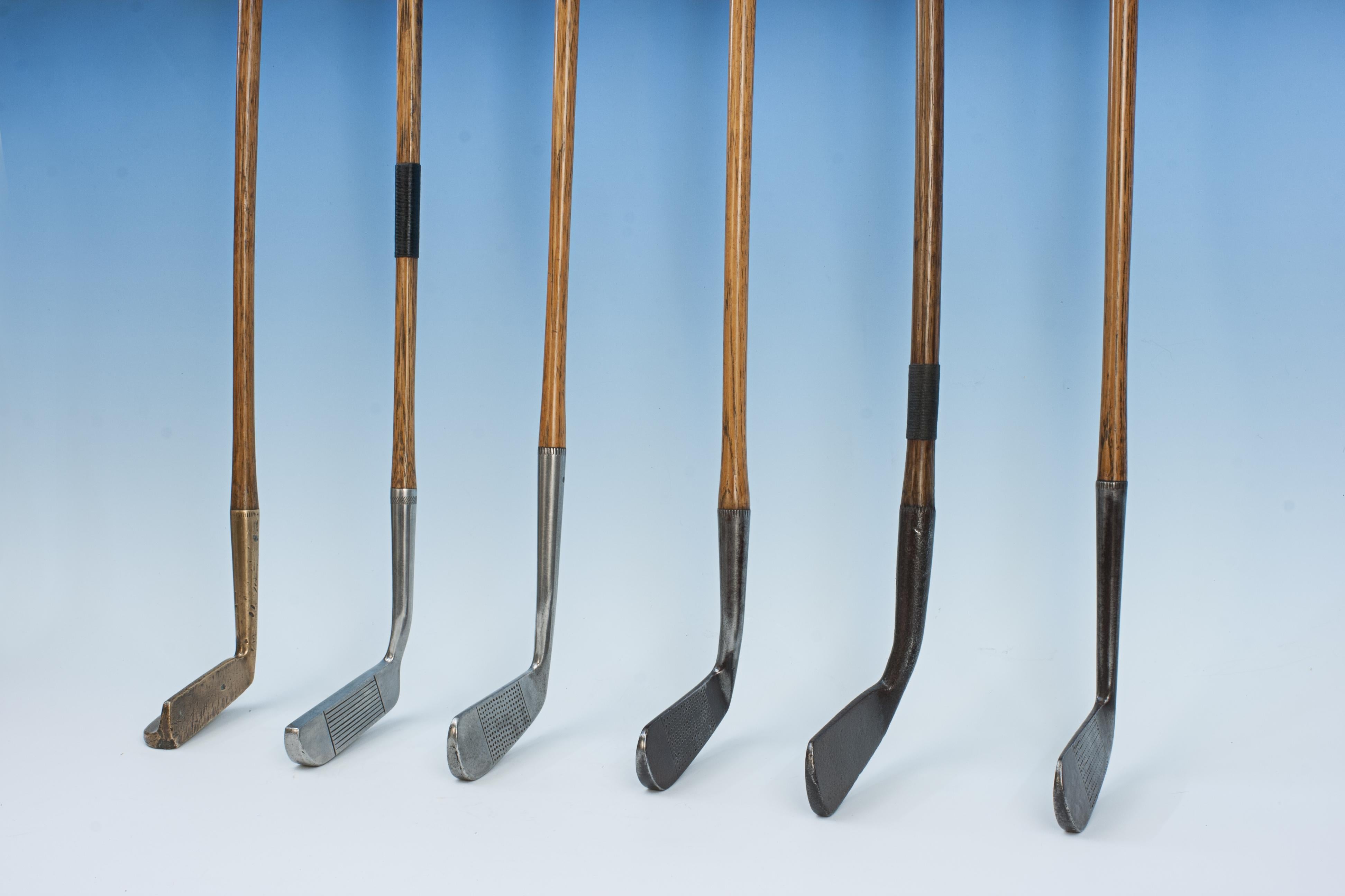 XX secolo Collection'S di dodici putter in Hickory in vendita