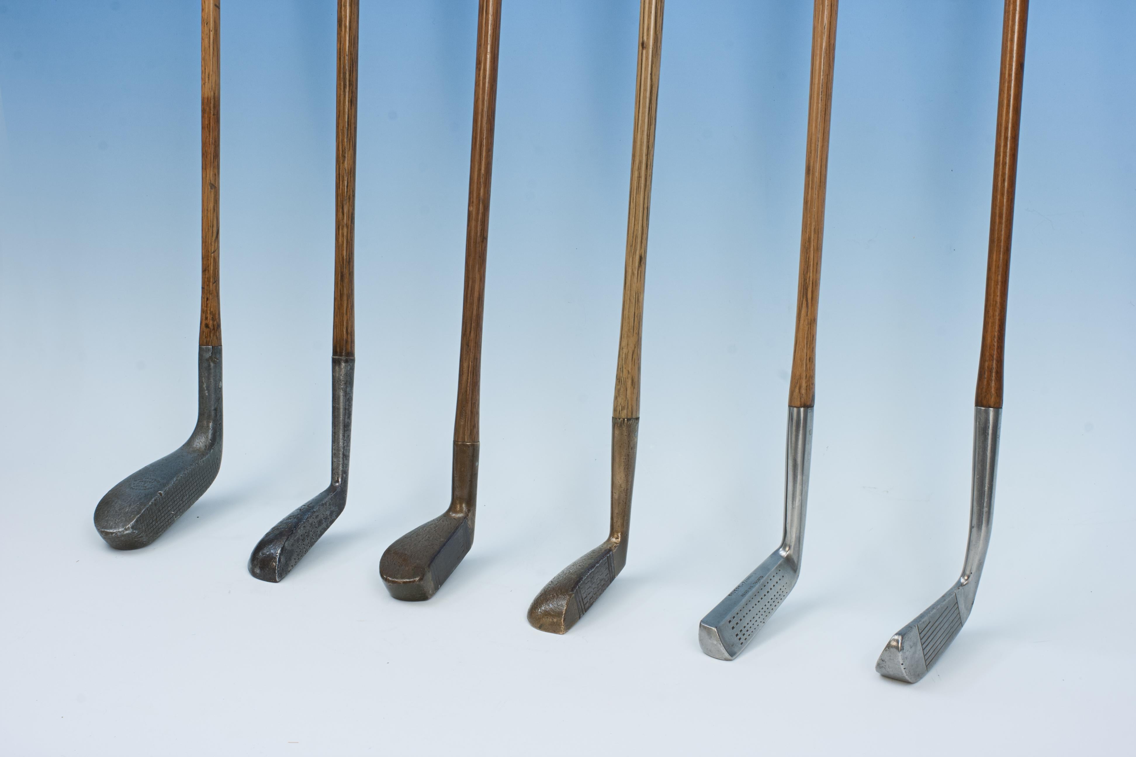 Collection'S di dodici putter in Hickory in vendita 1