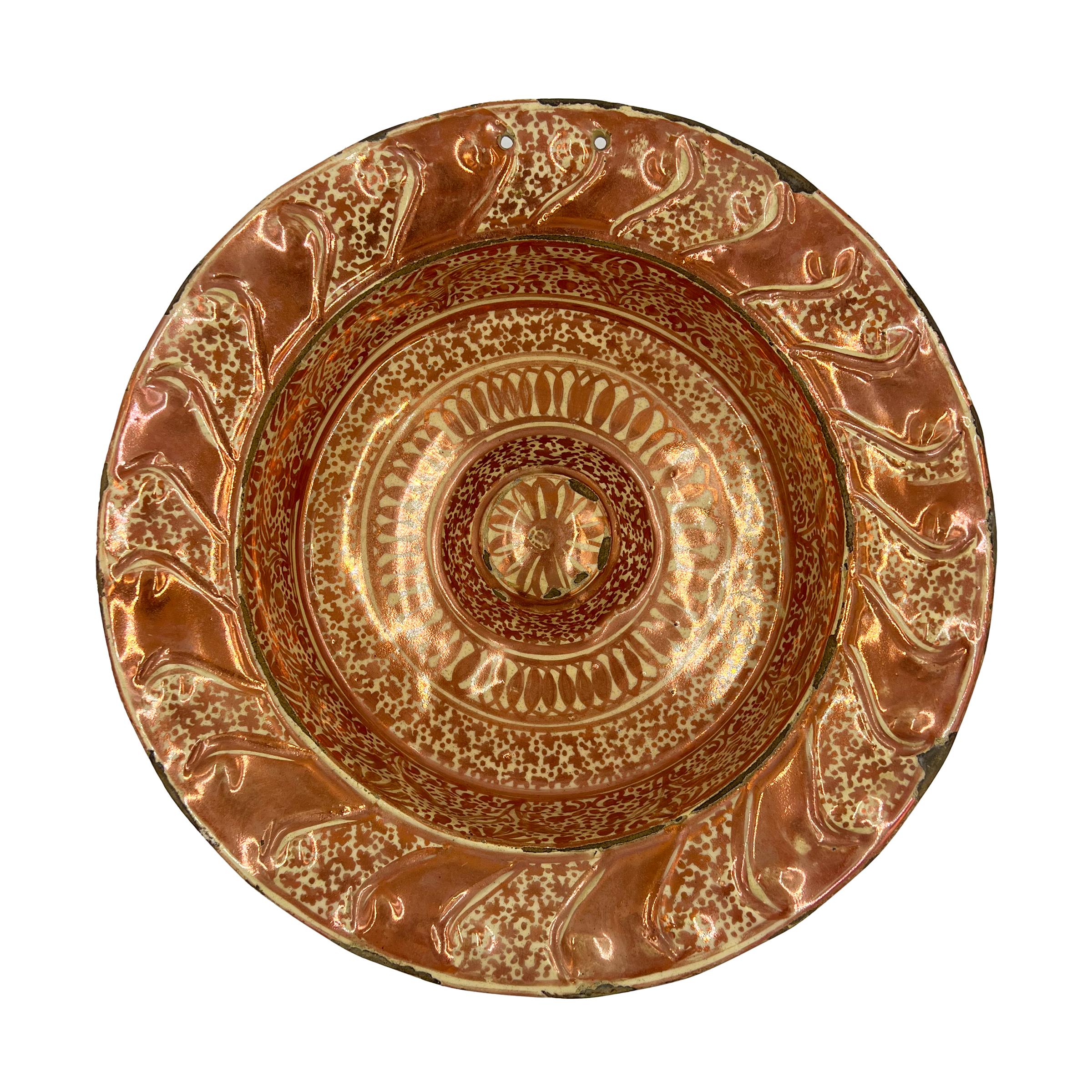 Collection of Twelve Hispano-Moresque Earthenware Chargers, 16th-19th Century 10
