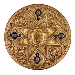 Collection of Twelve Hispano-Moresque Earthenware Chargers, 16th-19th Century