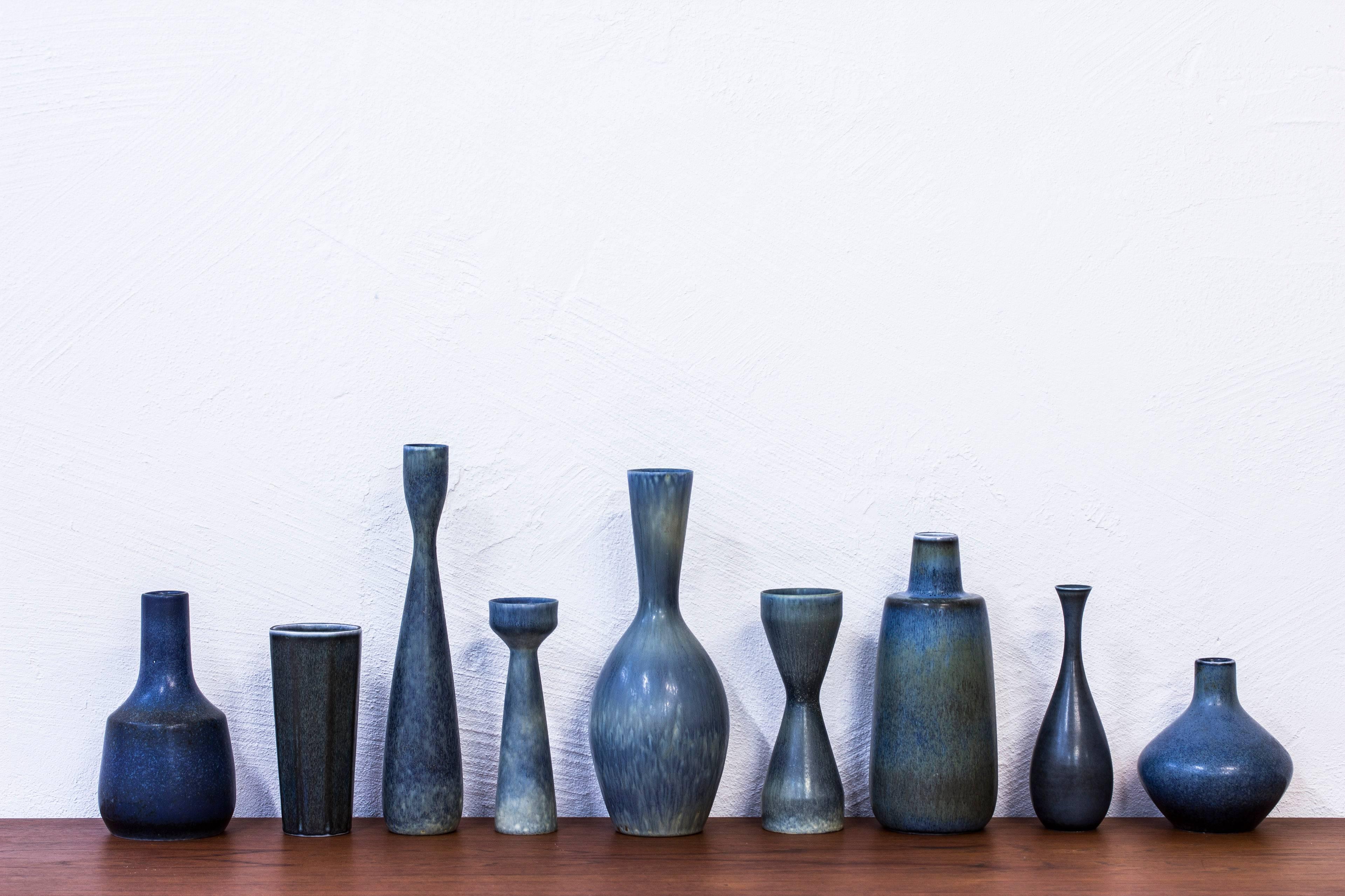 Collection of Vases by Carl Harry Stålhane for Rörstrand, Sweden, 1950s 1