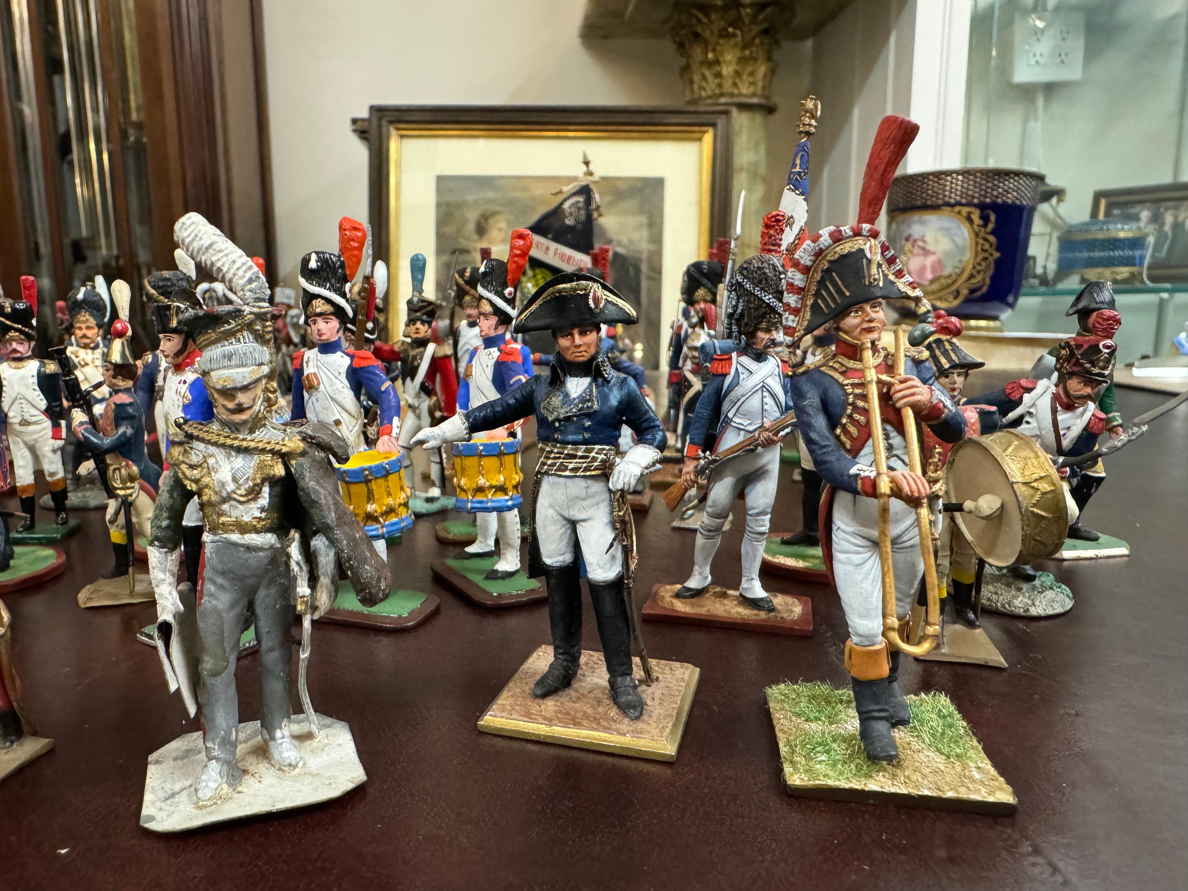 20th Century Collection of Vintage Painted Lead Soldiers