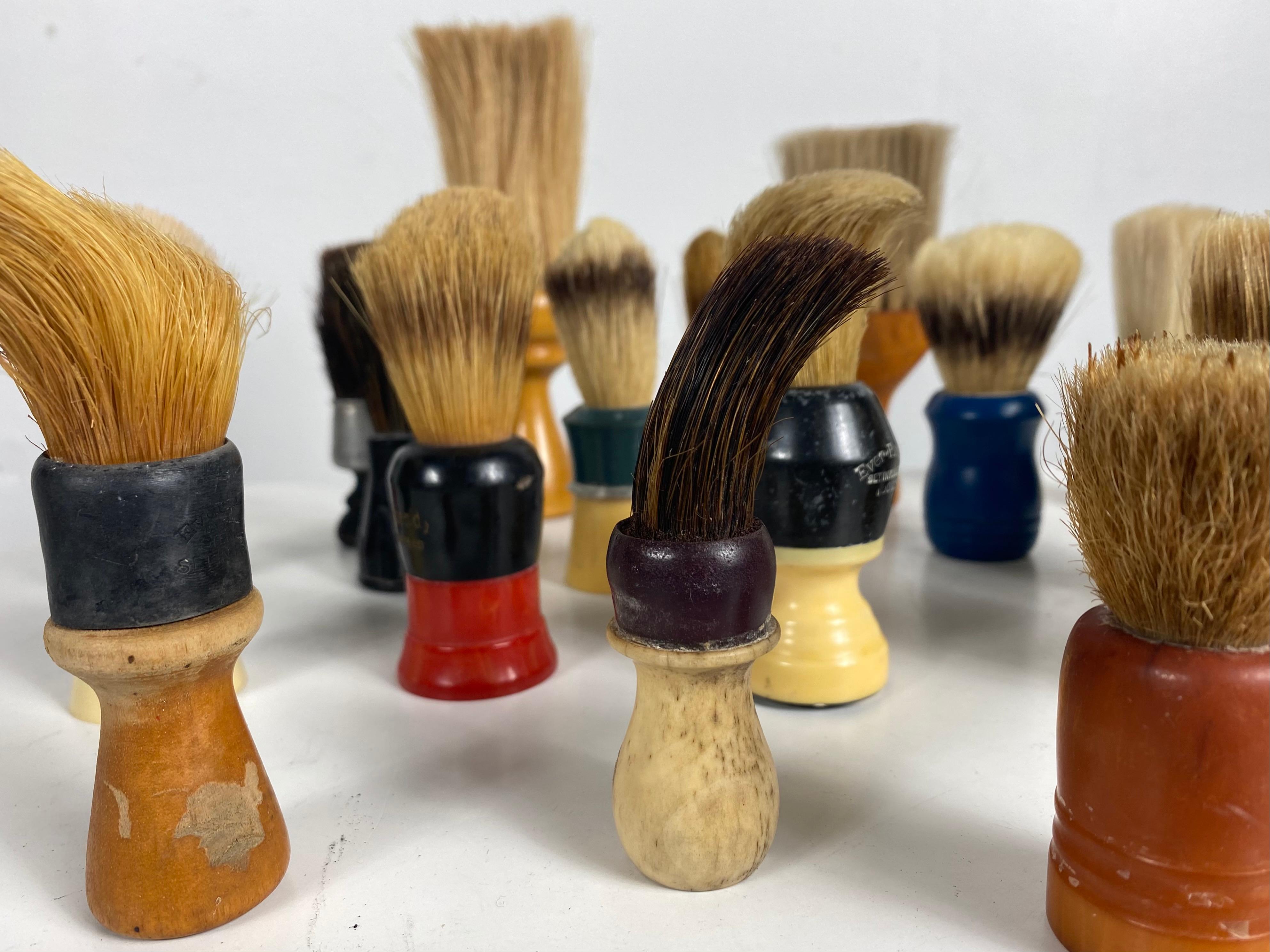 antique shaving brushes
