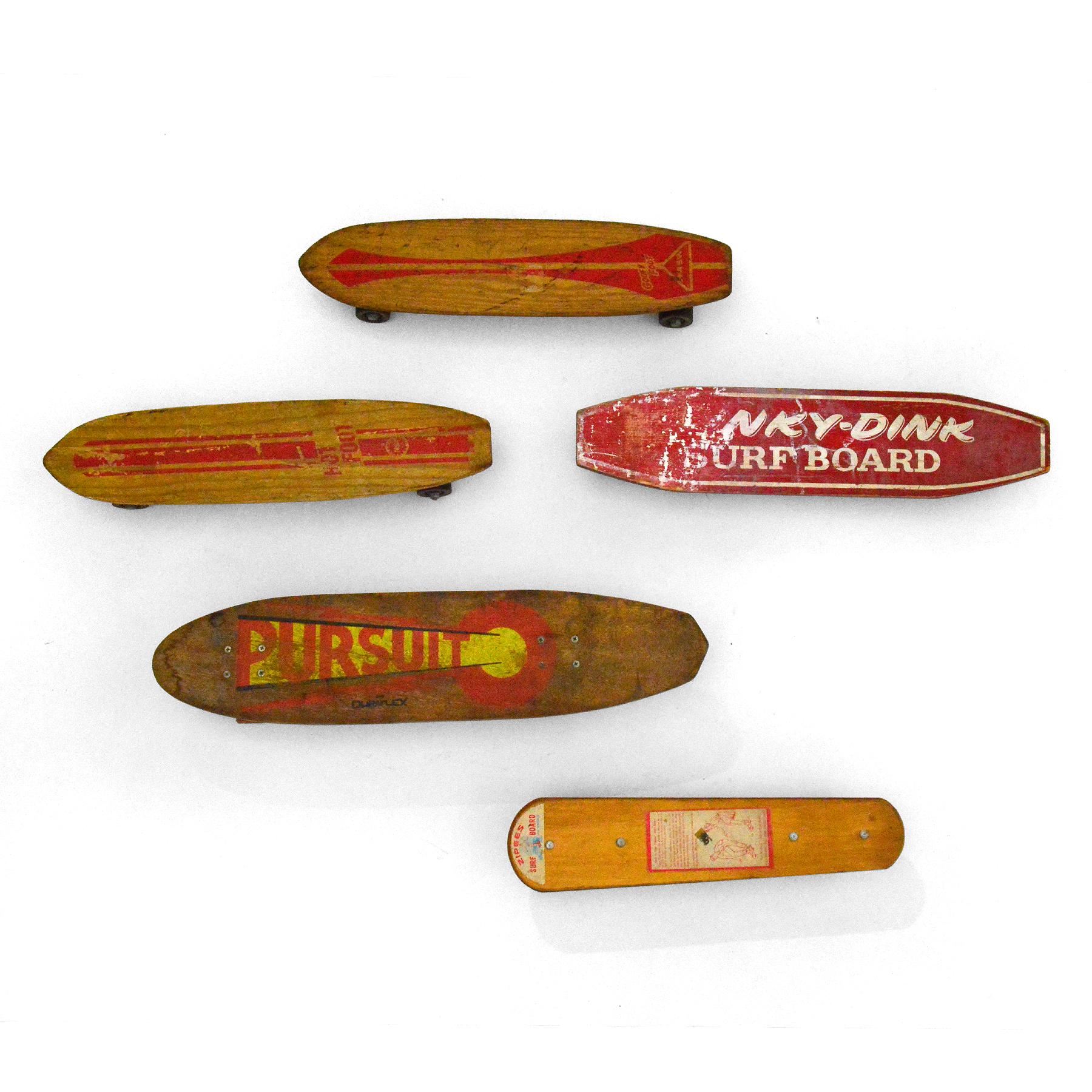 American Collection of Vintage Skateboards