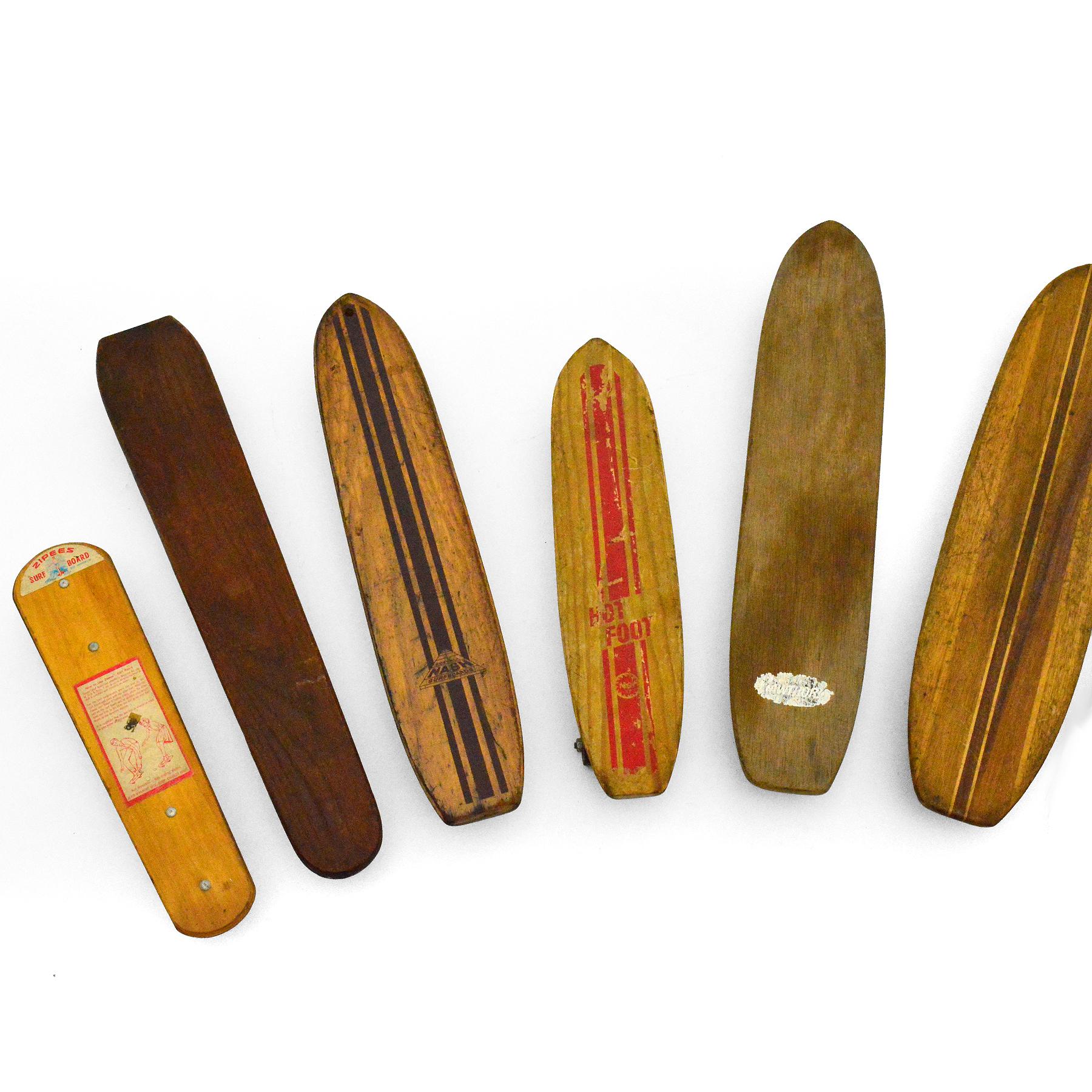 Mid-20th Century Collection of Vintage Skateboards