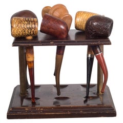 Collection of Used Smoking Pipes, c.1940