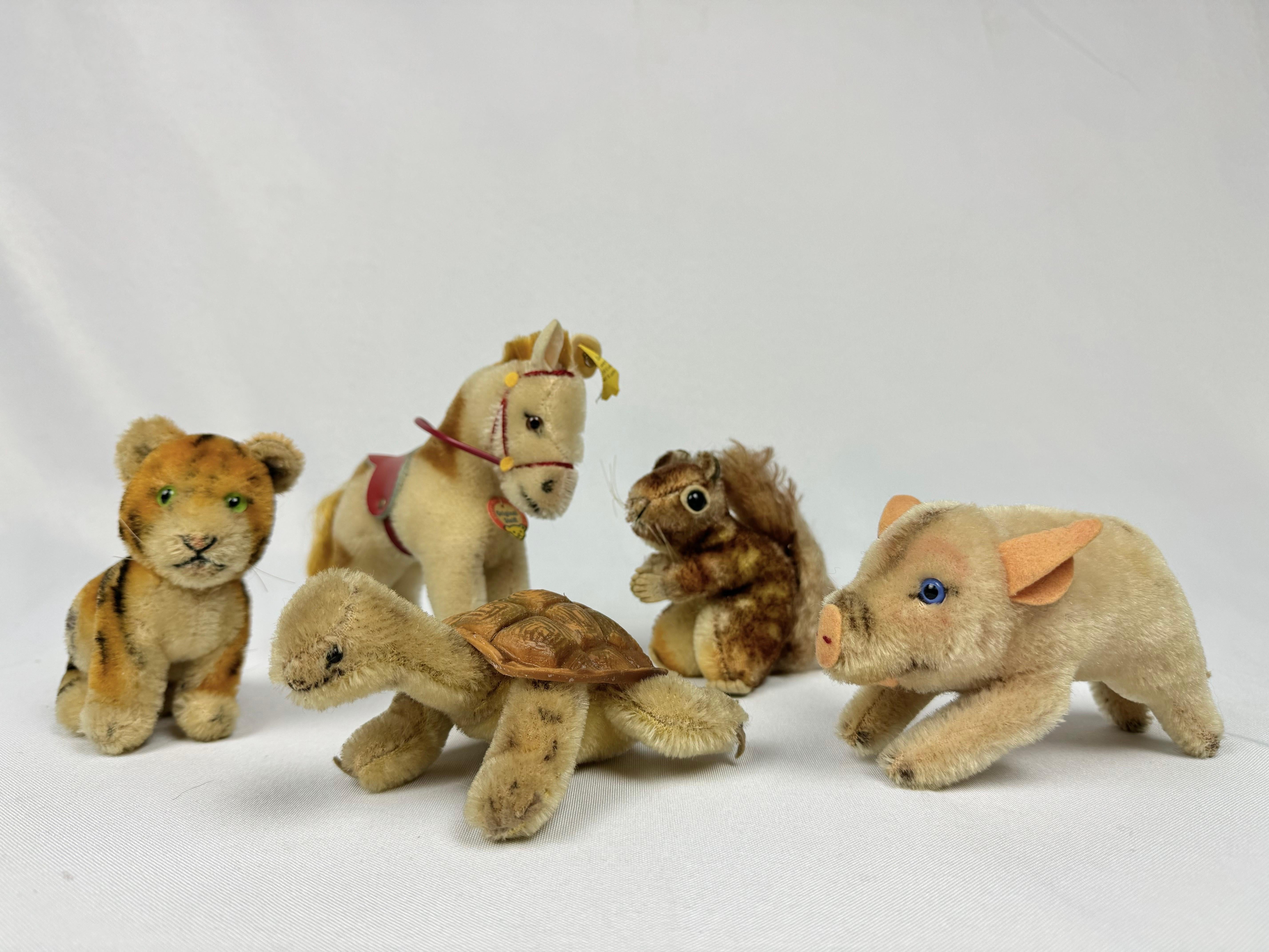 American Classical Collection of Vintage Steiff Animals