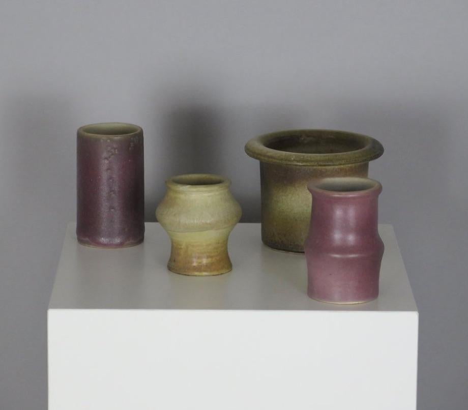 Kollektion von Vintage-Studio-Keramik, Deutschland und Holland (Gebrannt) im Angebot
