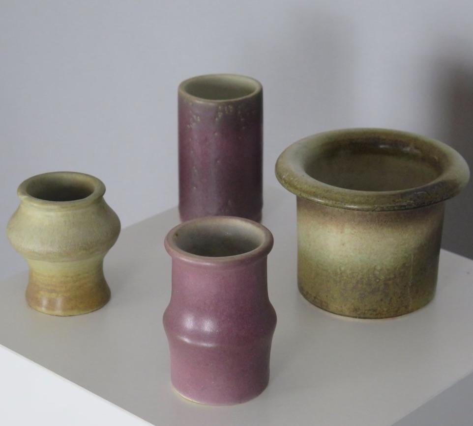 Kollektion von Vintage-Studio-Keramik, Deutschland und Holland (Mitte des 20. Jahrhunderts) im Angebot