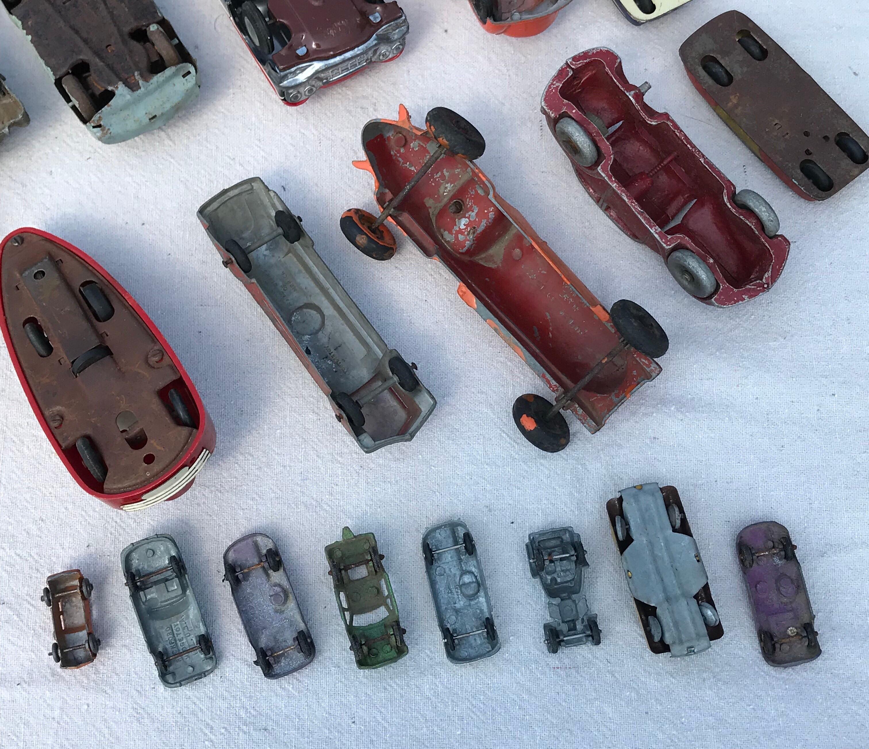 Mid-20th Century Collection of Vintage Toy Cars