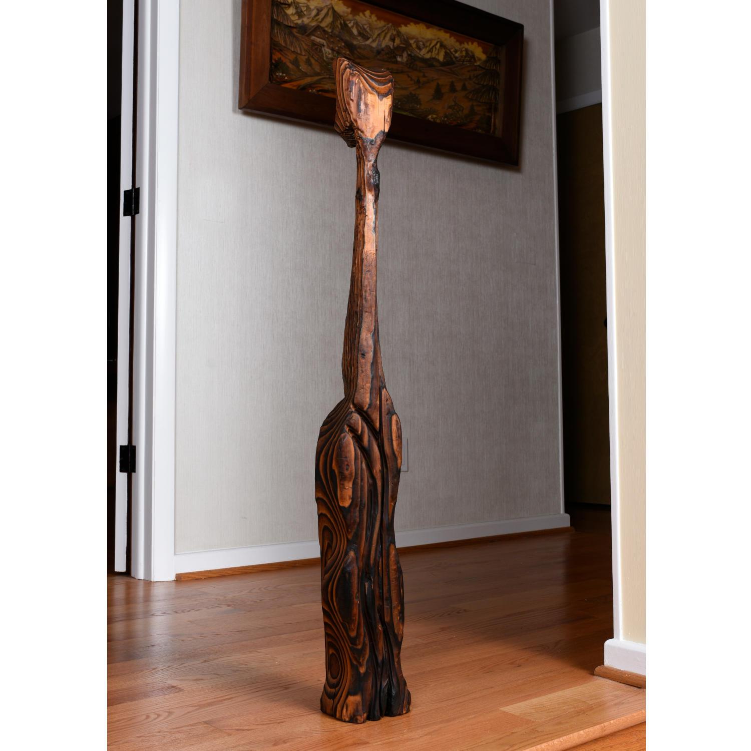 Milieu du XXe siècle Collection de chats Tiki en bois de cèdre sculpté de Witco, Meathead et ses amis en vente