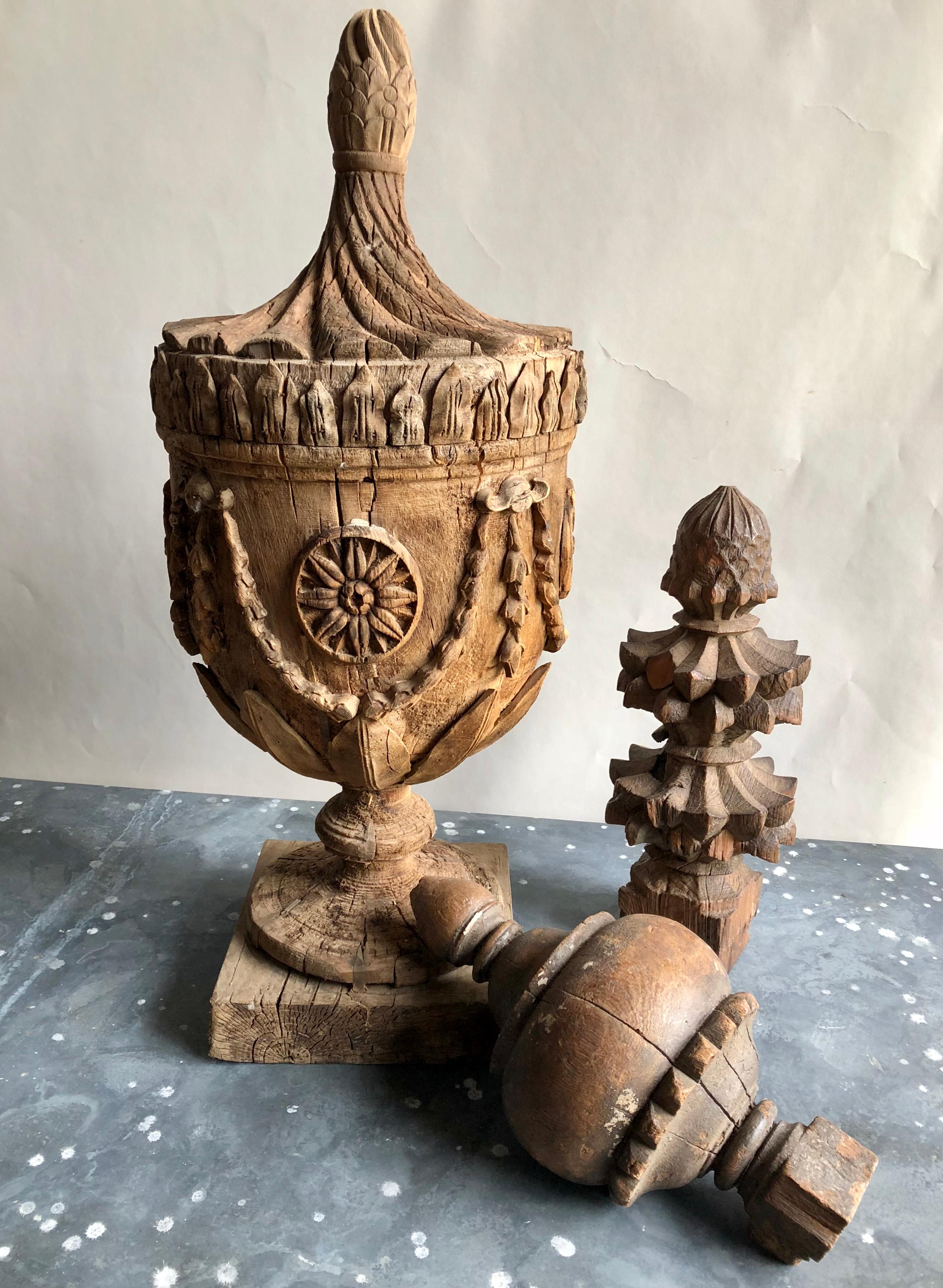 Collection Of Wood Finials 2
