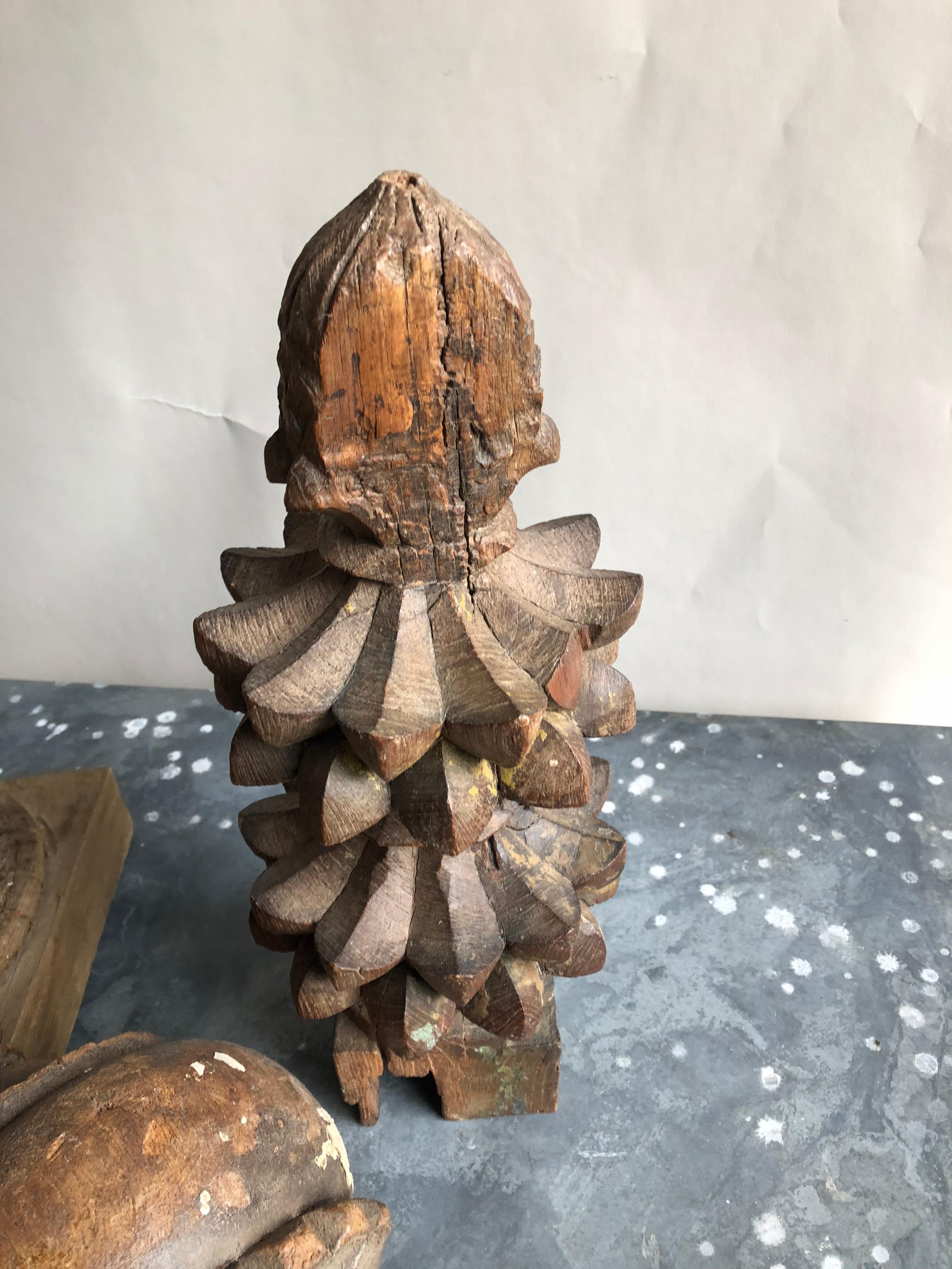 Collection Of Wood Finials 7
