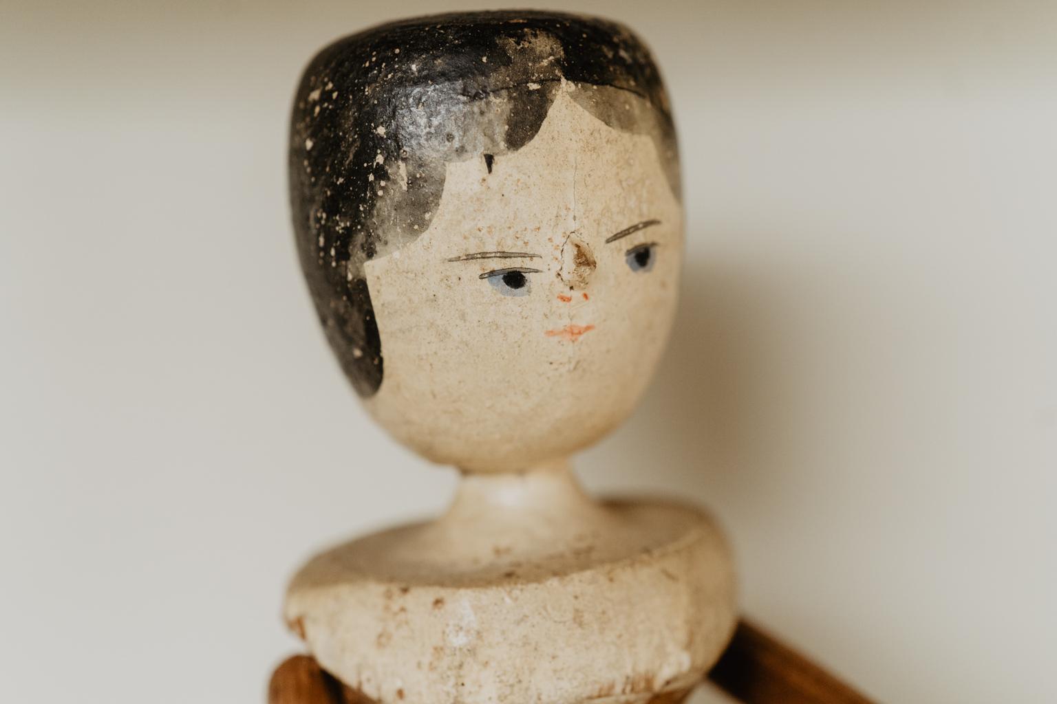 antique peg dolls