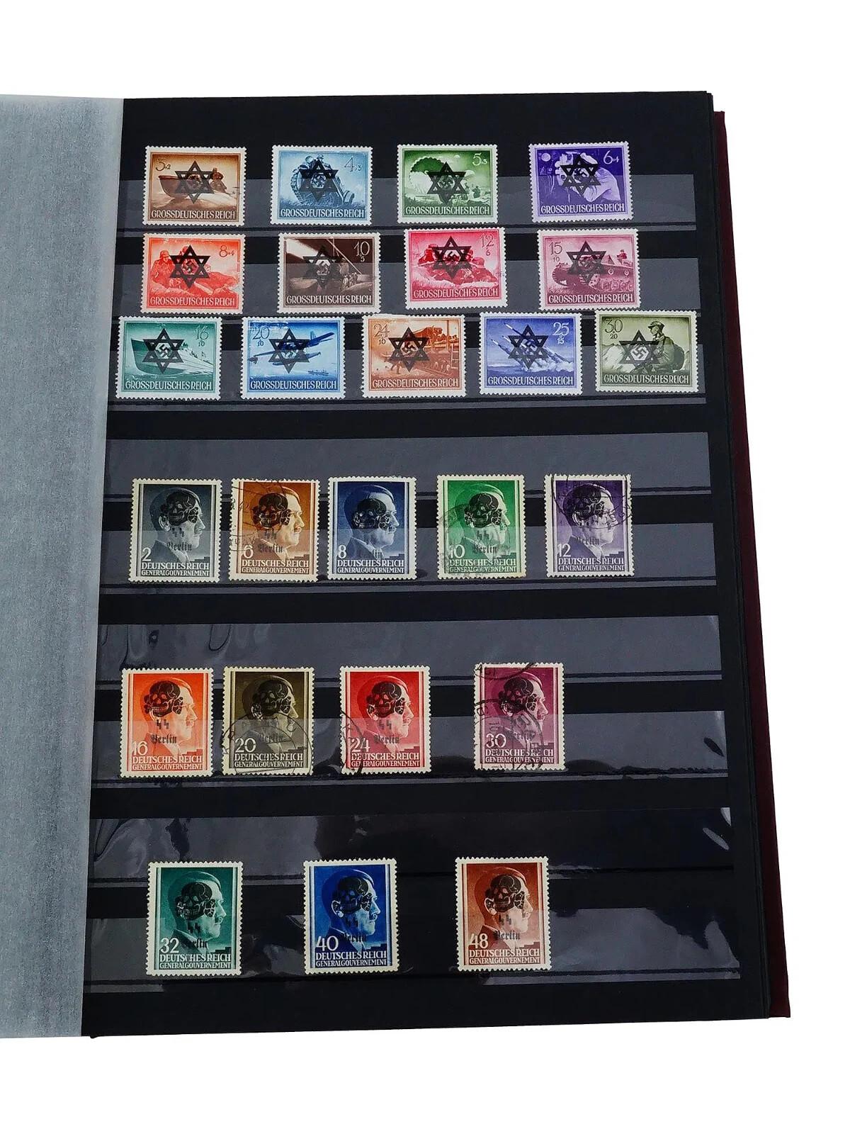 Collection'S di francobolli tedeschi della seconda guerra mondiale In condizioni buone in vendita a Queens, NY