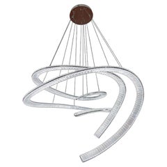 Collection Orione 2.0 Chandelier, Metal and Crystal, NCS 254/2/100 by JAGO
