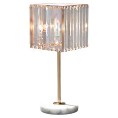 Collection Orione 2.0 Table Lamp, Metal and Crystal, NCL 181 by JAGO
