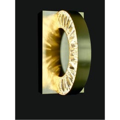 Collection Orione Wall Lamp, Gold and Crystal, NCA 194 by JAGO
